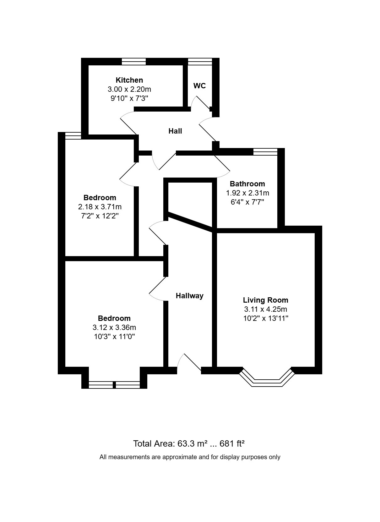 Southport, Merseyside floorplan