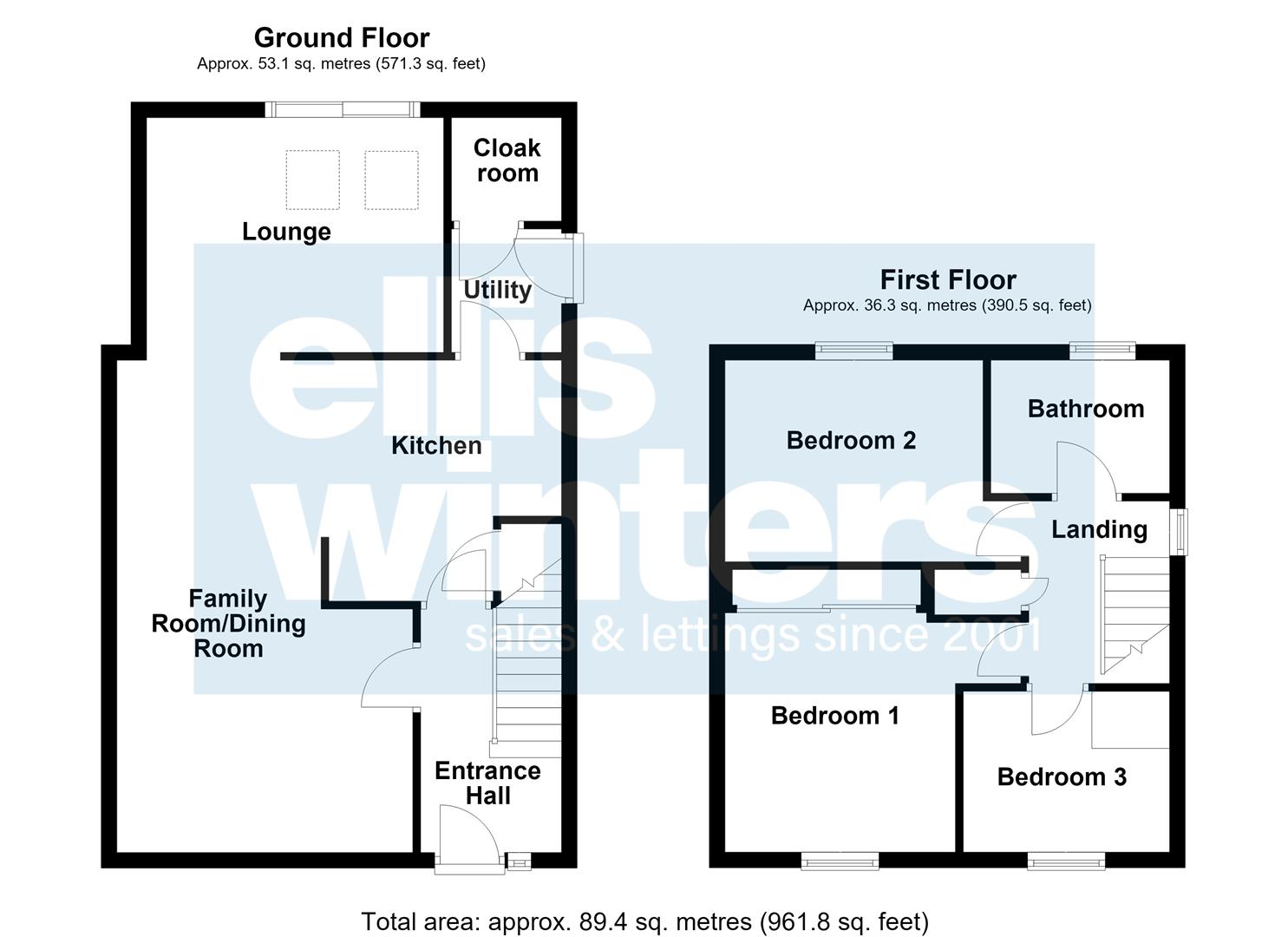 43, Greenfields, St. Ives floorplan
