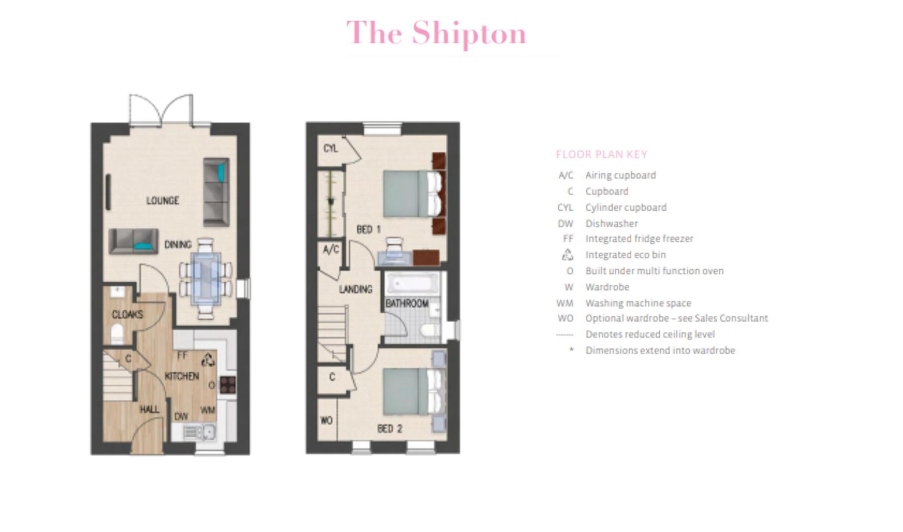 Plot 22, The Shipton, Lambrok Mead, Frome Road, Trowbridge floorplan