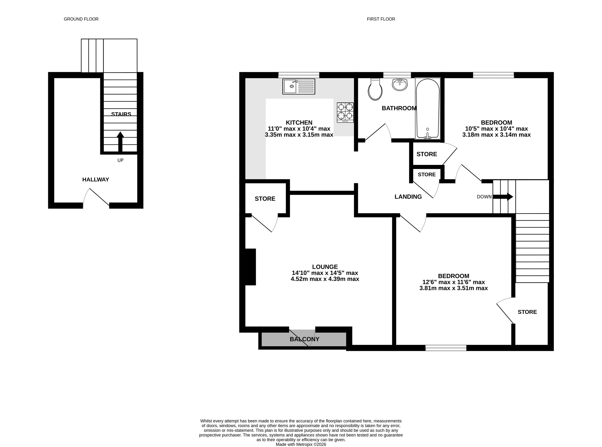 583 Long Cross, Bristol floorplan