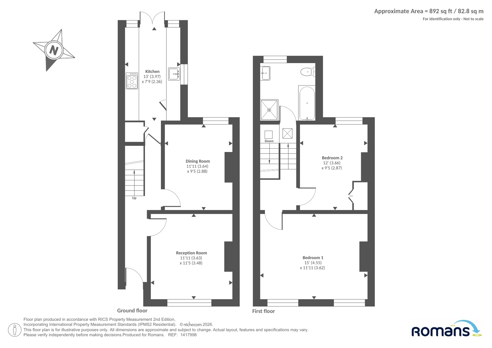 19, High Town Road, Berkshire floorplan