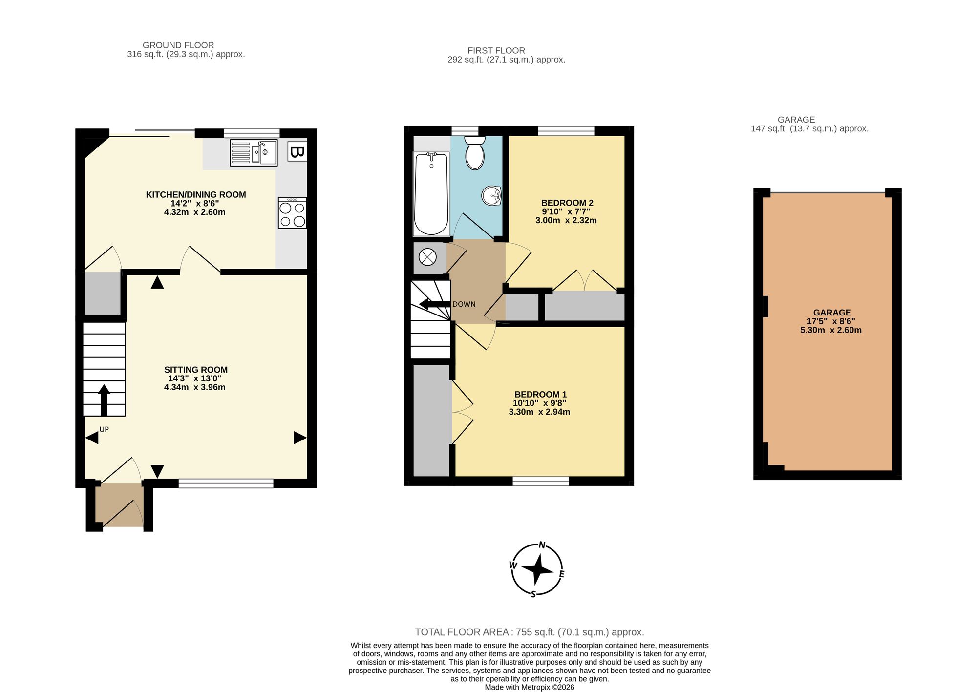 42 Heron Way, Torquay floorplan
