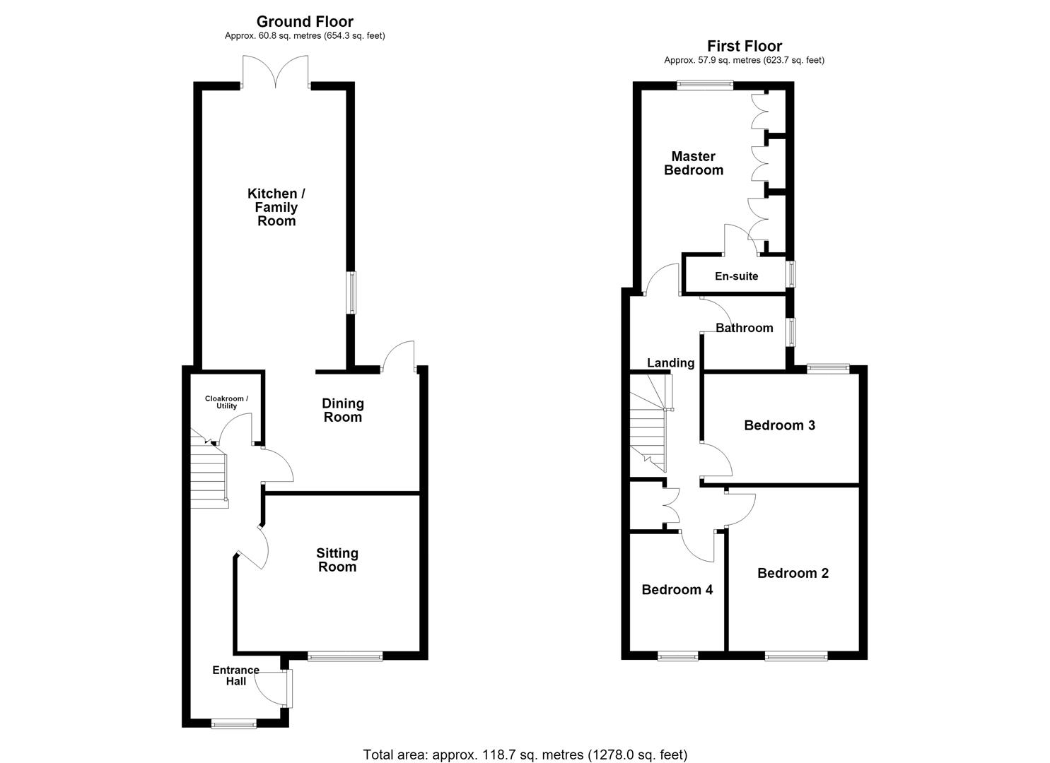 12, Newchester Cross, Merriott floorplan