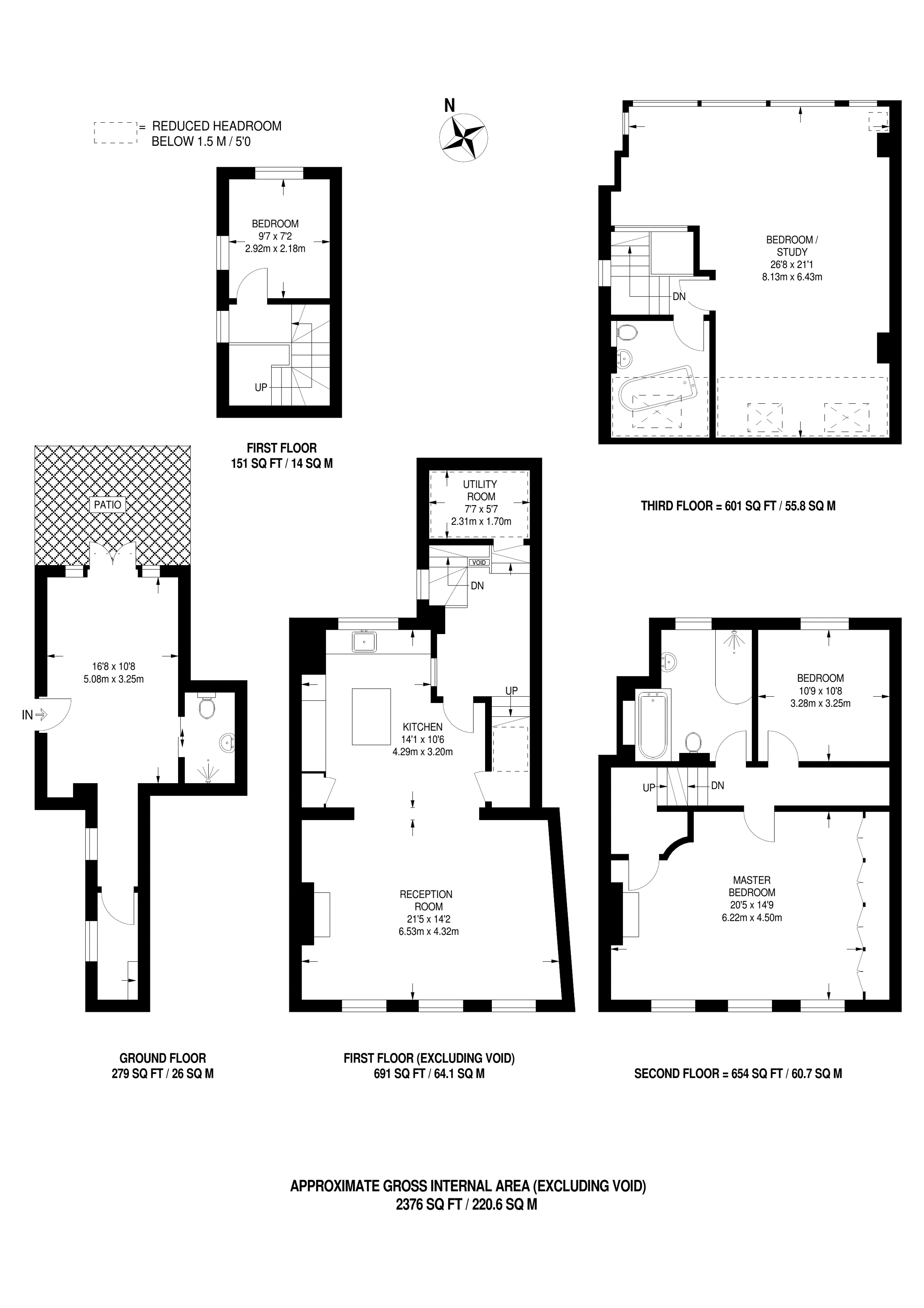 3 Bedrooms Maisonette to rent in High Street Wimbledon, Wimbledon Village SW19