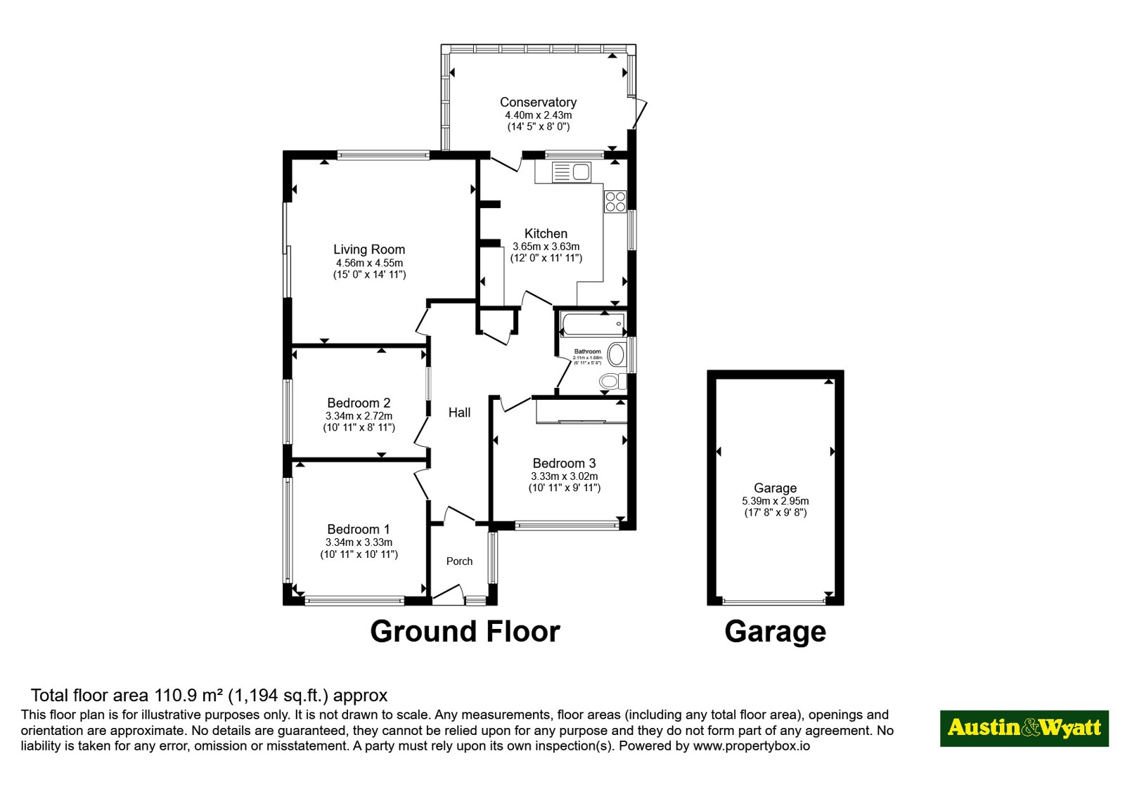 St. Brelades Avenue, Dorset floorplan