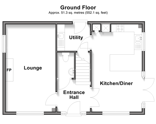 Great Threads, Staplehurst floorplan
