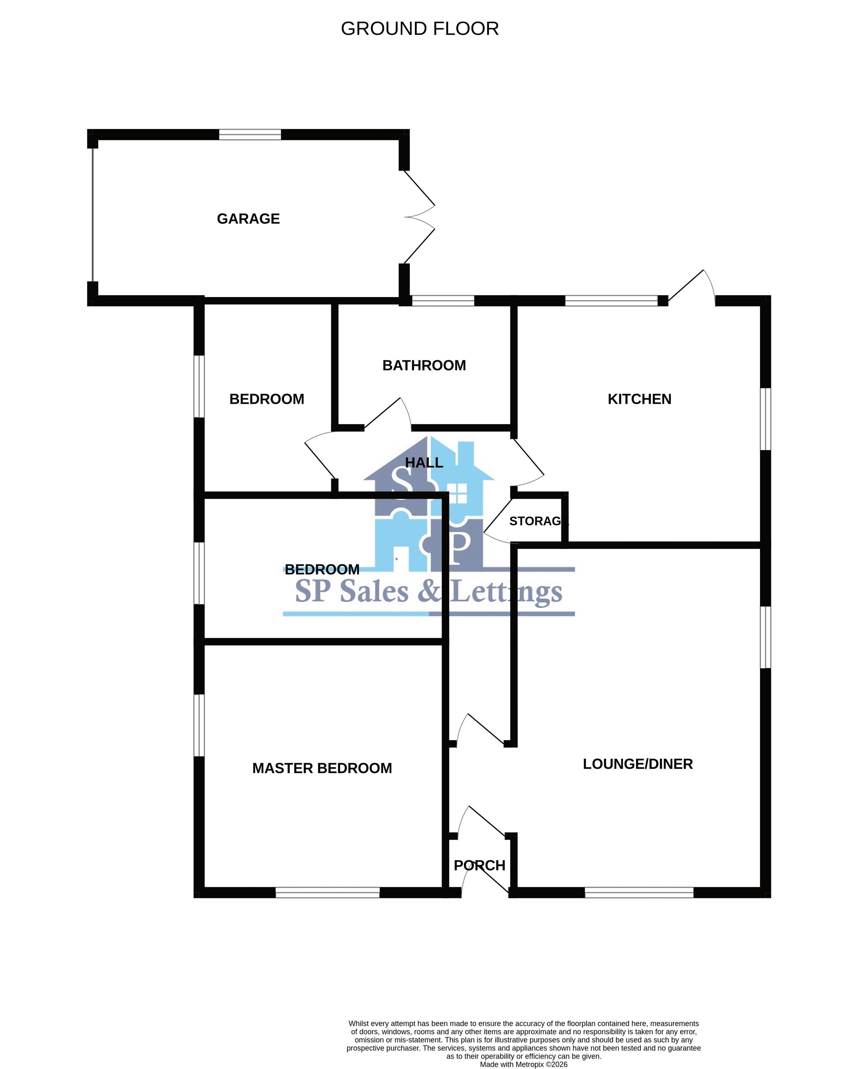 10, Peterfield Road, Coalville floorplan