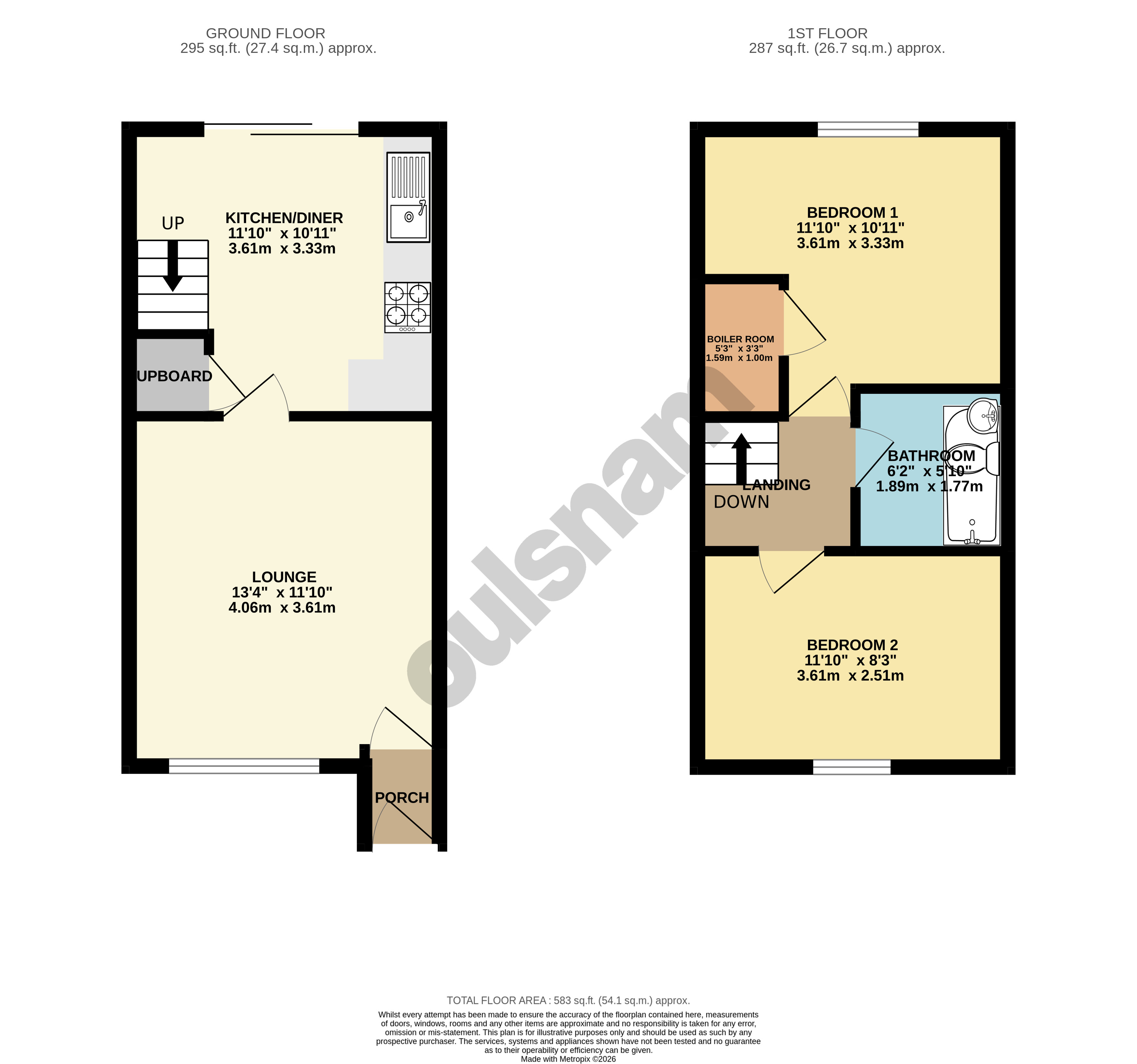 22, Greenbank, Birmingham floorplan