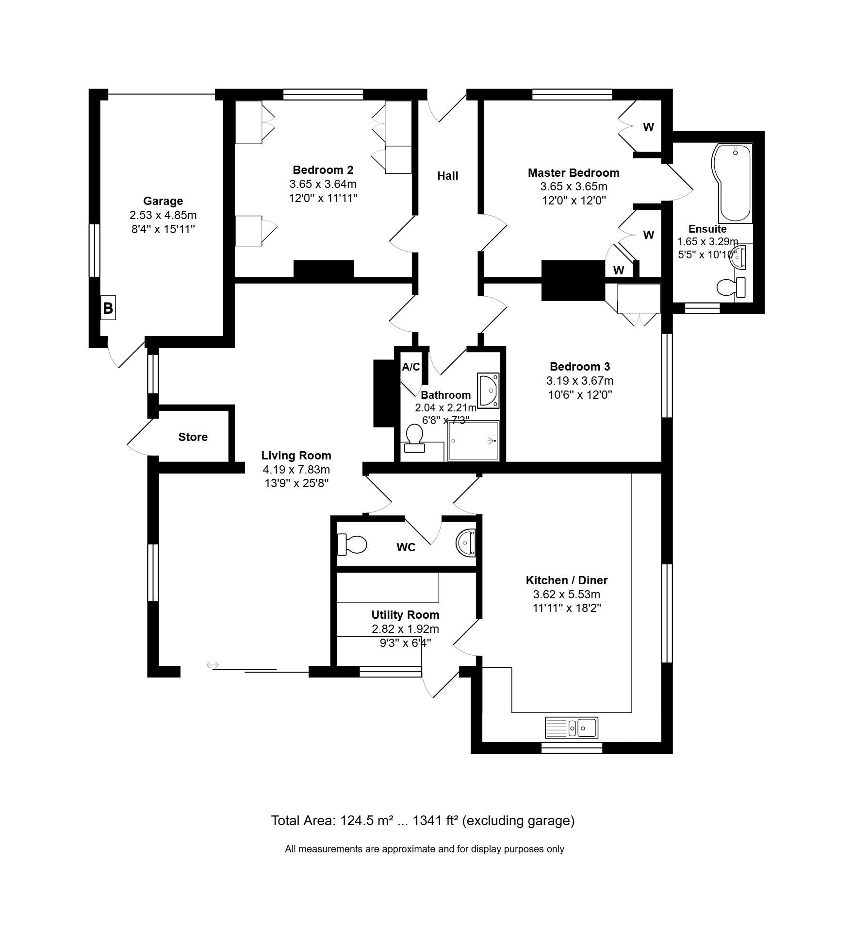 75, Castle Rising Road, King's Lynn floorplan