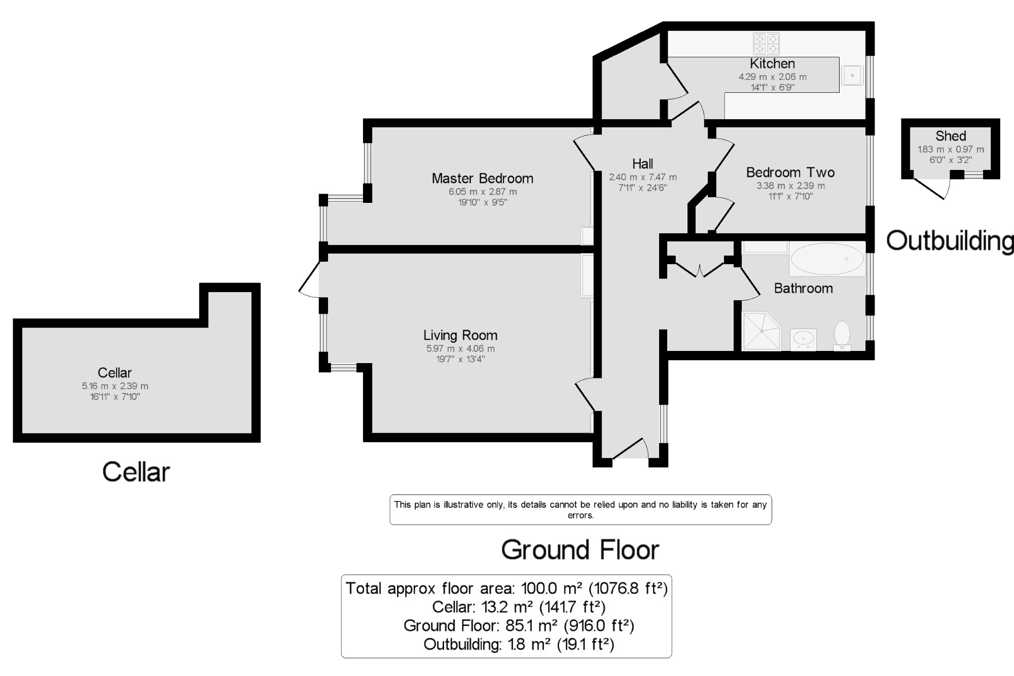 2 Bedrooms Maisonette for sale in Guildford, Surrey, United Kingdom GU1