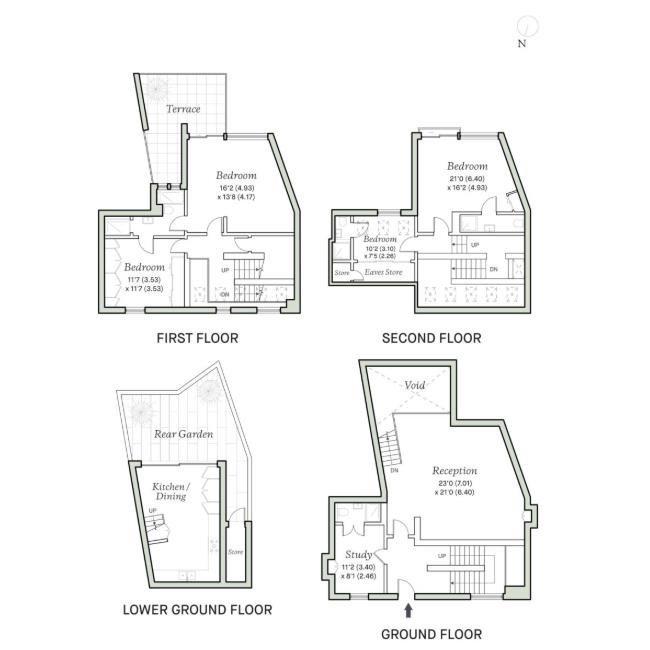 6, Hornsey Lane, Highgate floorplan