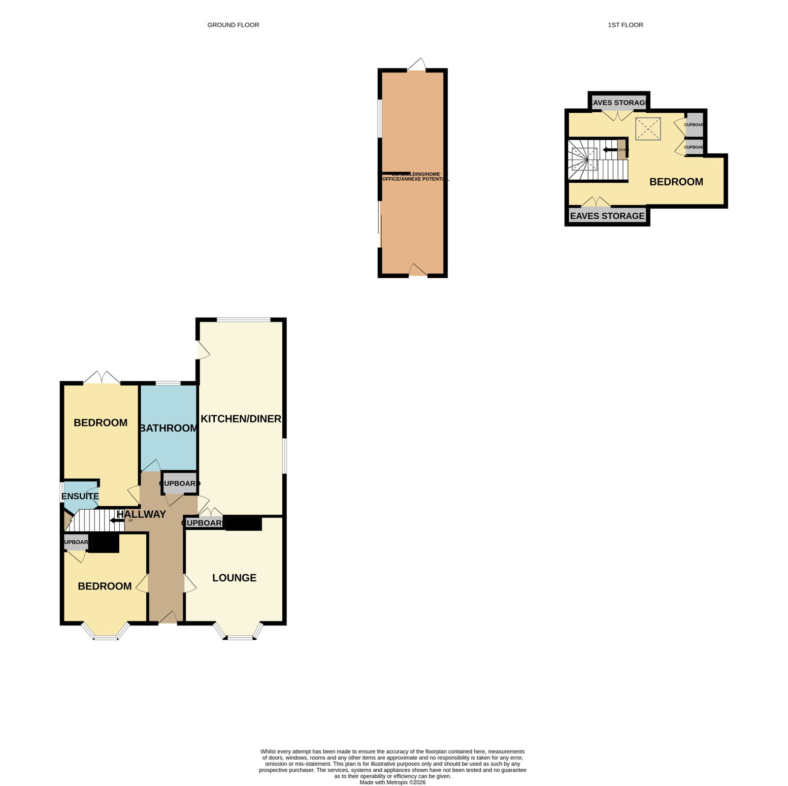 57, Edgcumbe Road, St. Austell floorplan