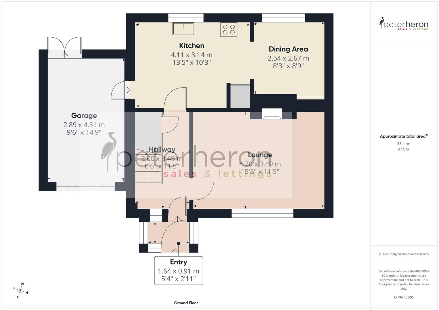 17, Petersfield Road, Sunderland floorplan