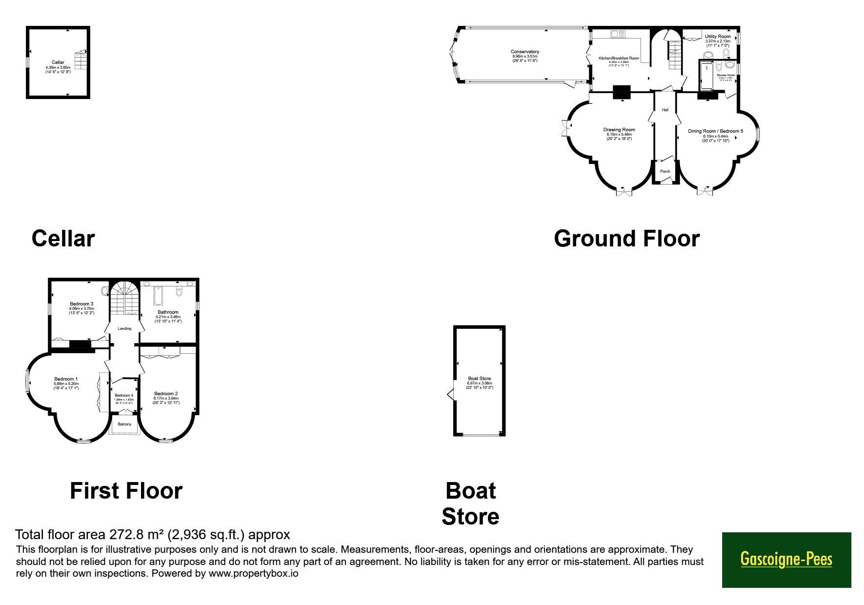 Seafield House, 7, Kinnell Close, Hampshire floorplan