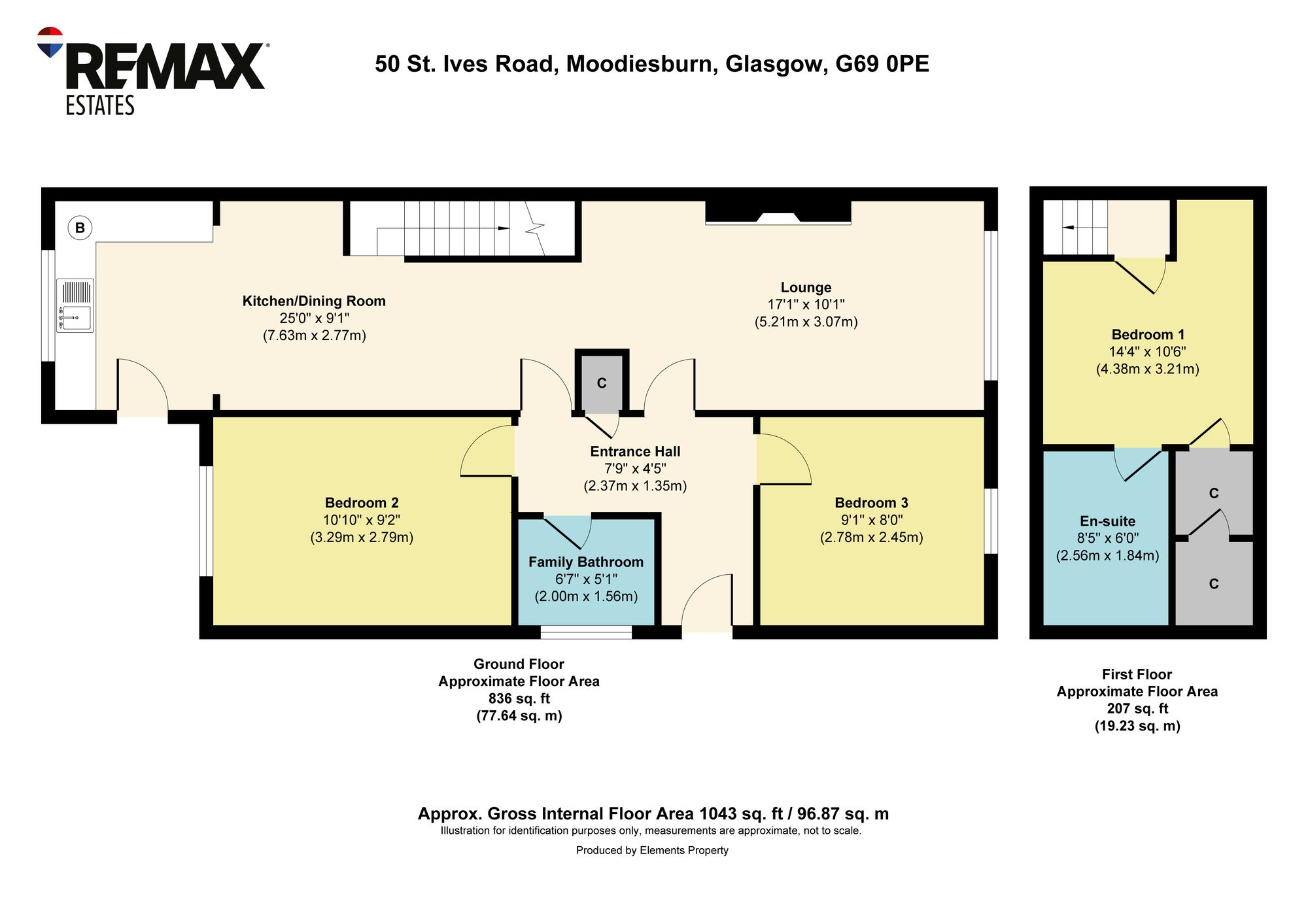 St. Ives Road, Moodiesburn, G69 floorplan
