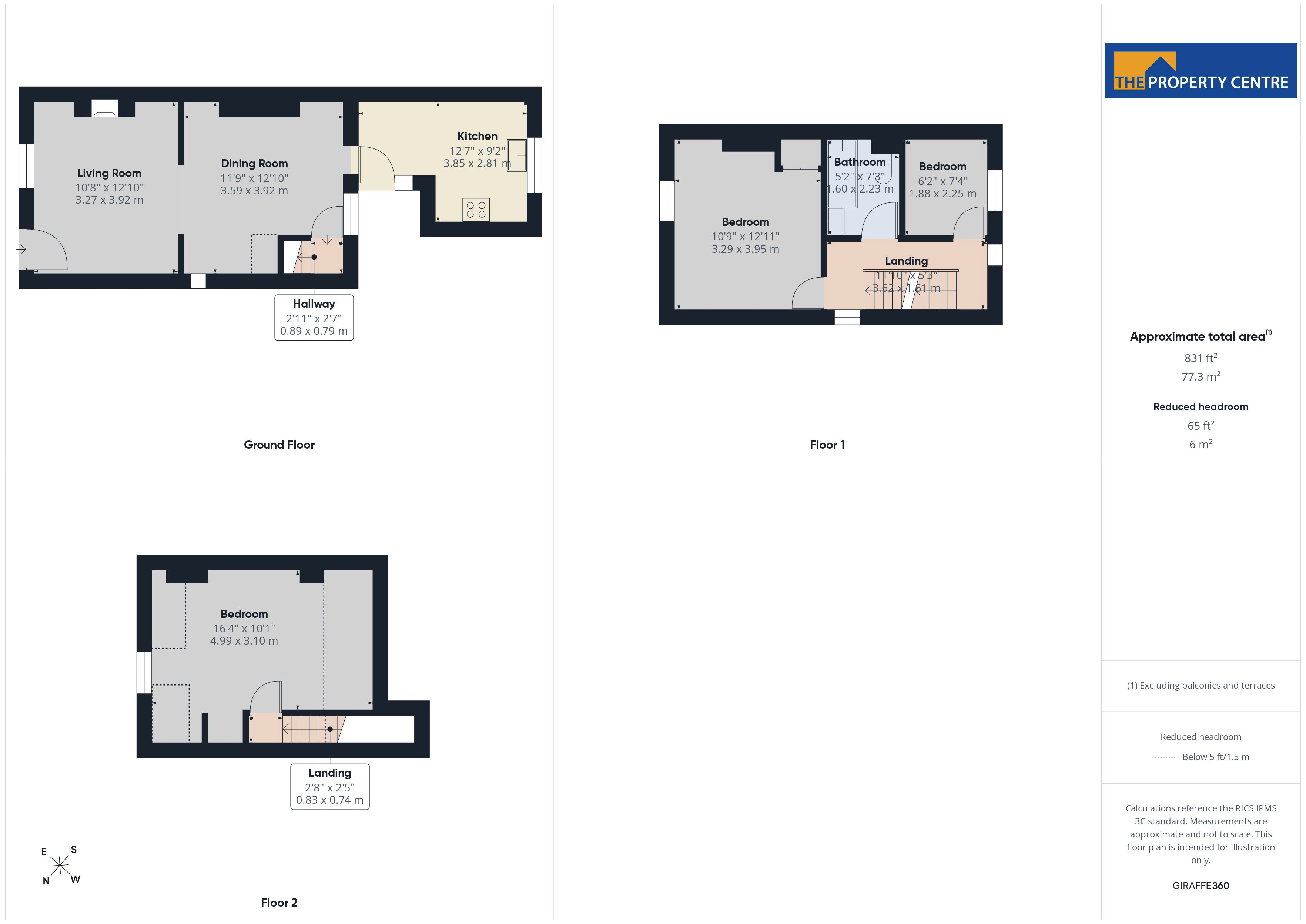 4 Elm Terrace,, Foxmoor Lane, Stroud floorplan