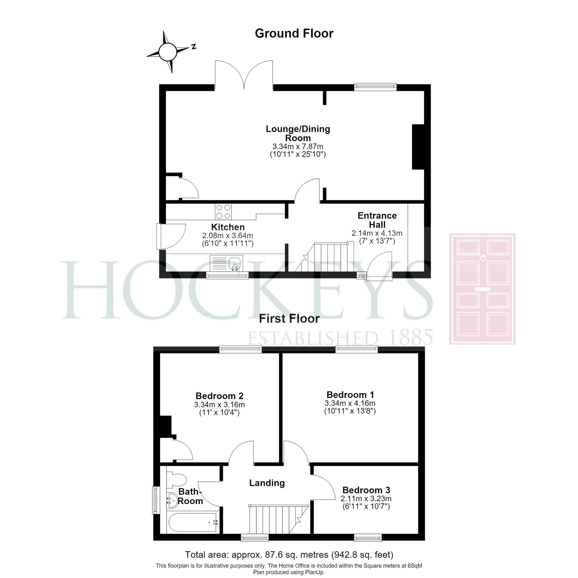 43 High Street, Cambridge floorplan