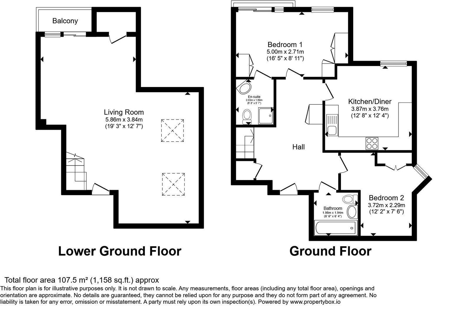 75, Harrisons Wharf, Essex floorplan