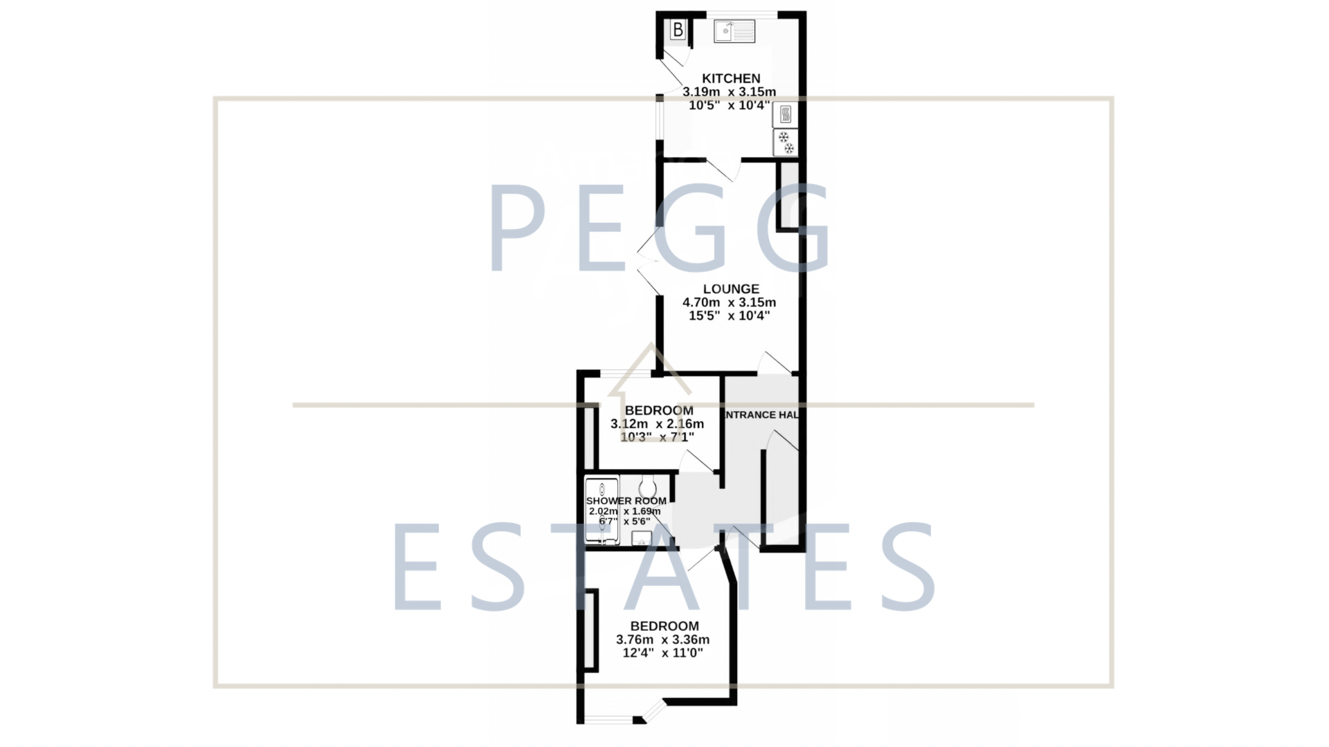 255B Torquay Road, Paignton floorplan