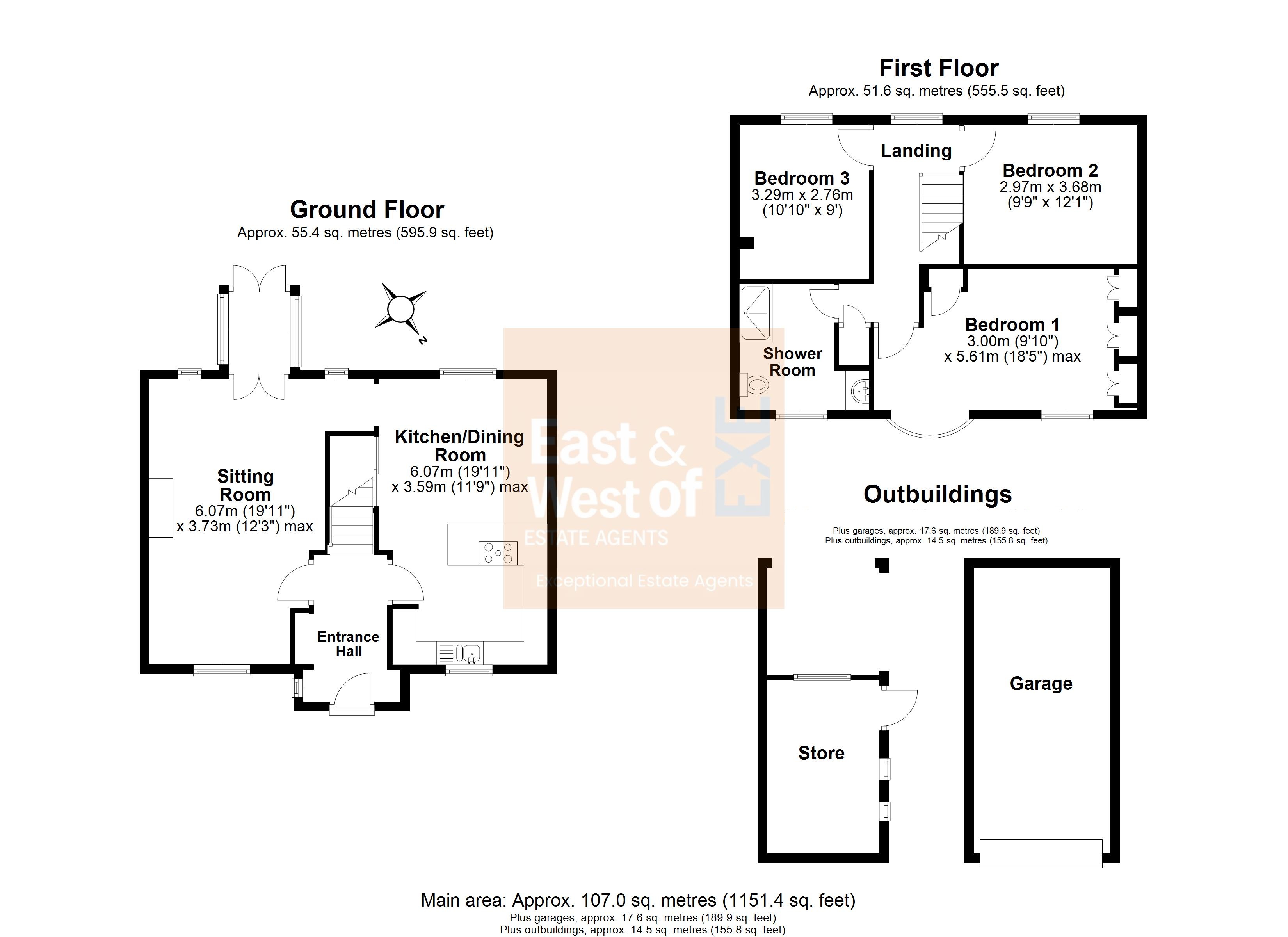 4 Tower Court, Exeter floorplan