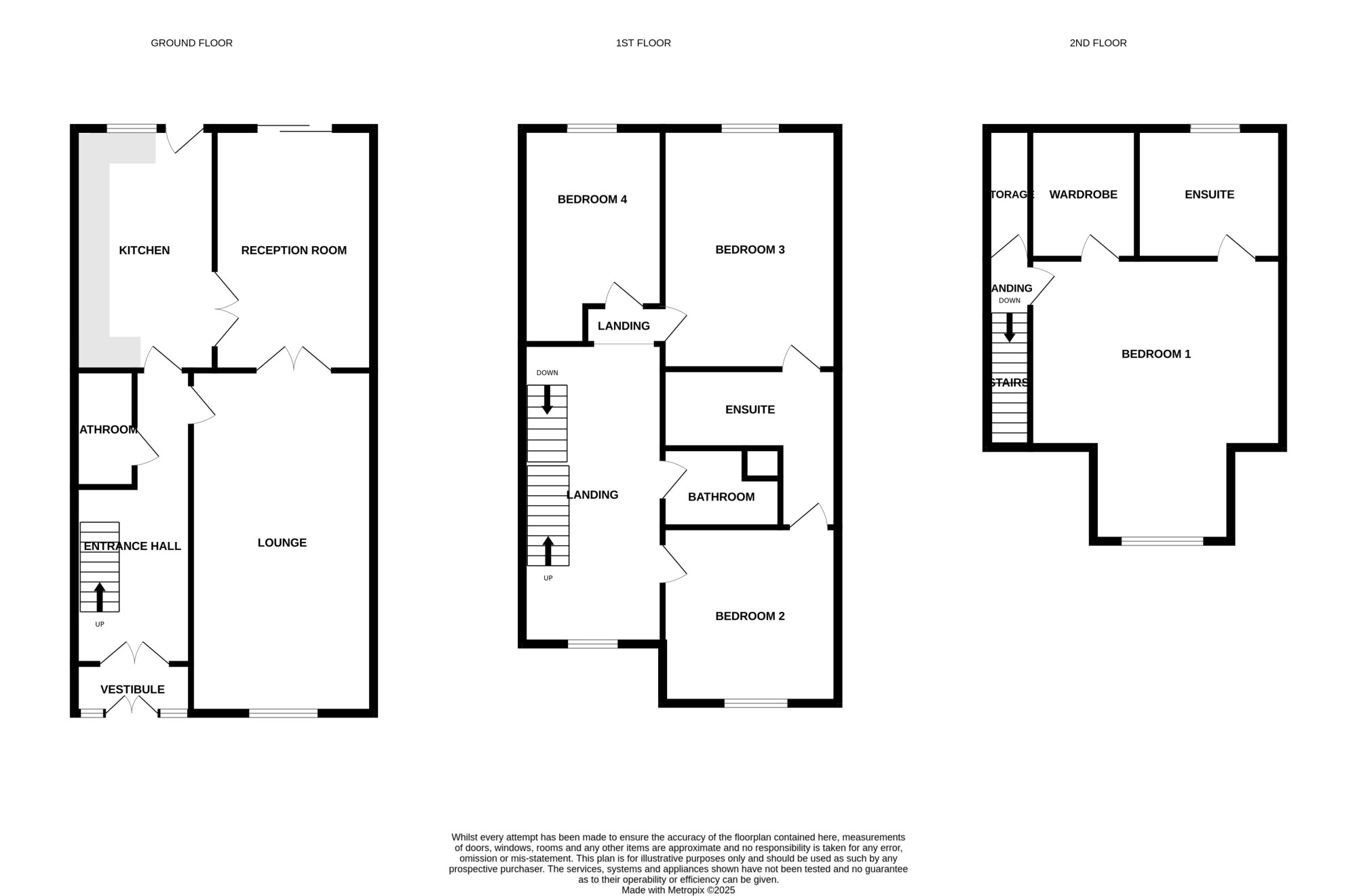 3, Acorn Close, Preston floorplan