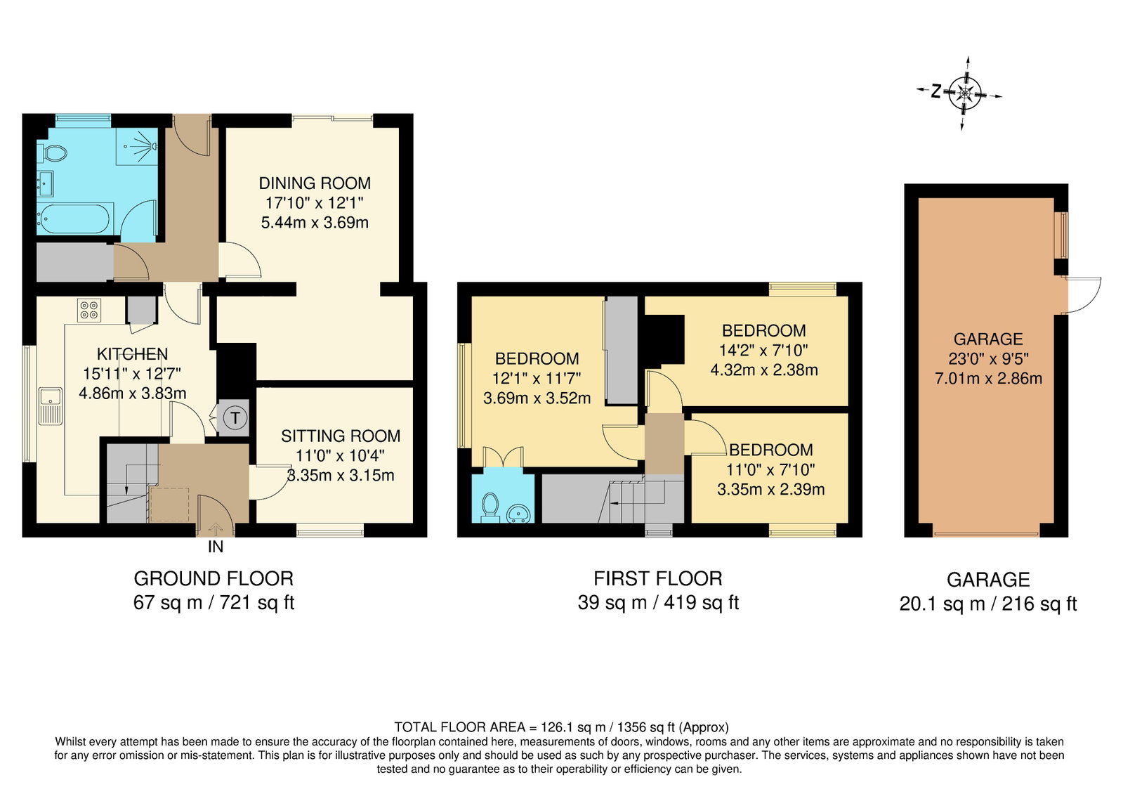10, Poplar Avenue, Leatherhead floorplan