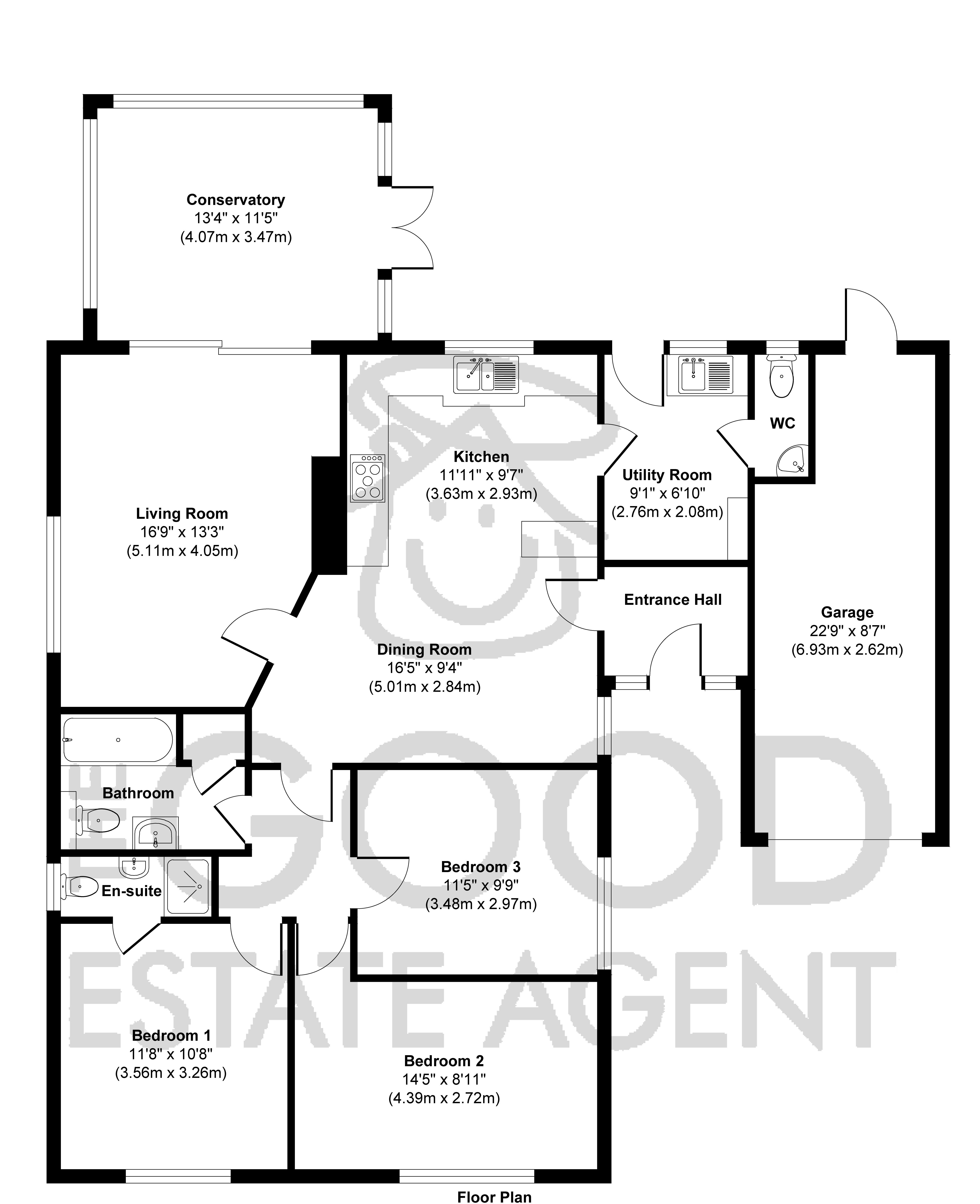 54a, Fordham Road, Soham floorplan