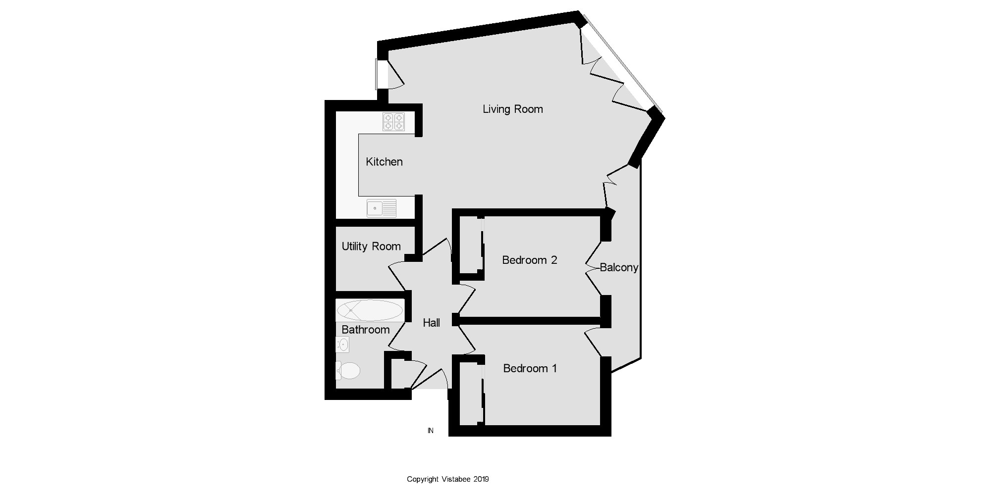 2 Bedrooms Flat for sale in Watson Street, City Centre, Glasgow, Lanarkshire G1