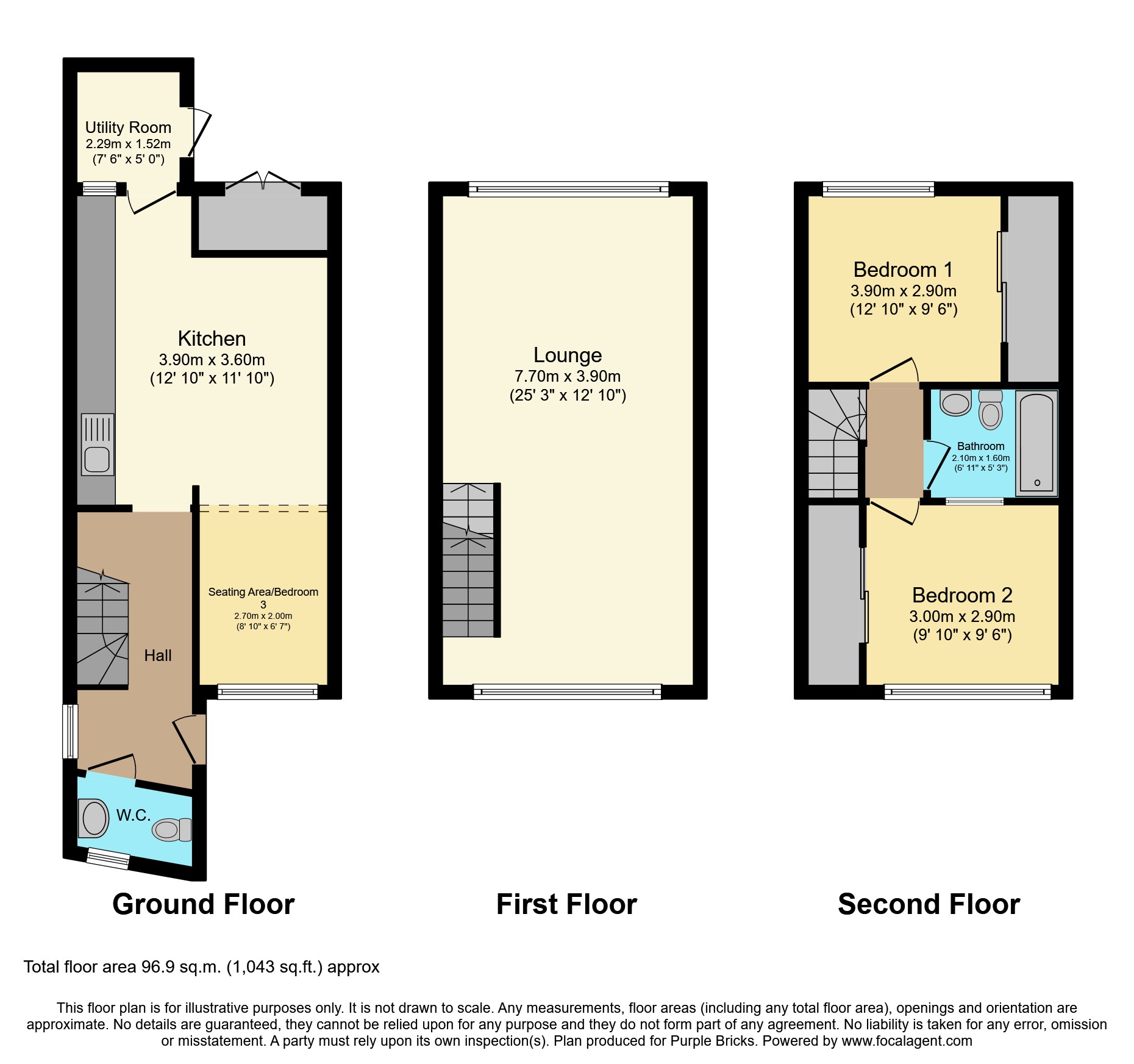 Weymede, West Byfleet KT14, 3 bedroom terraced house for sale