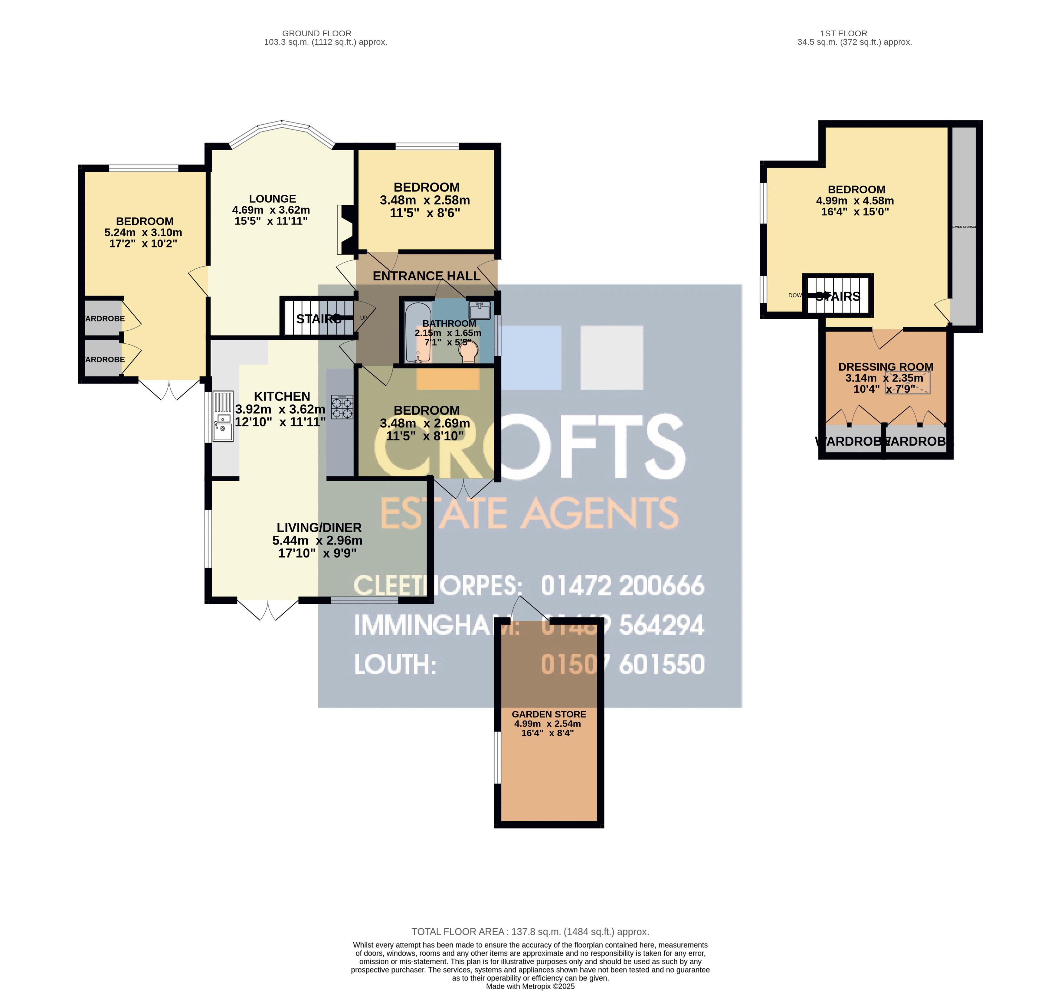 4, Brixham Court, Scartho floorplan