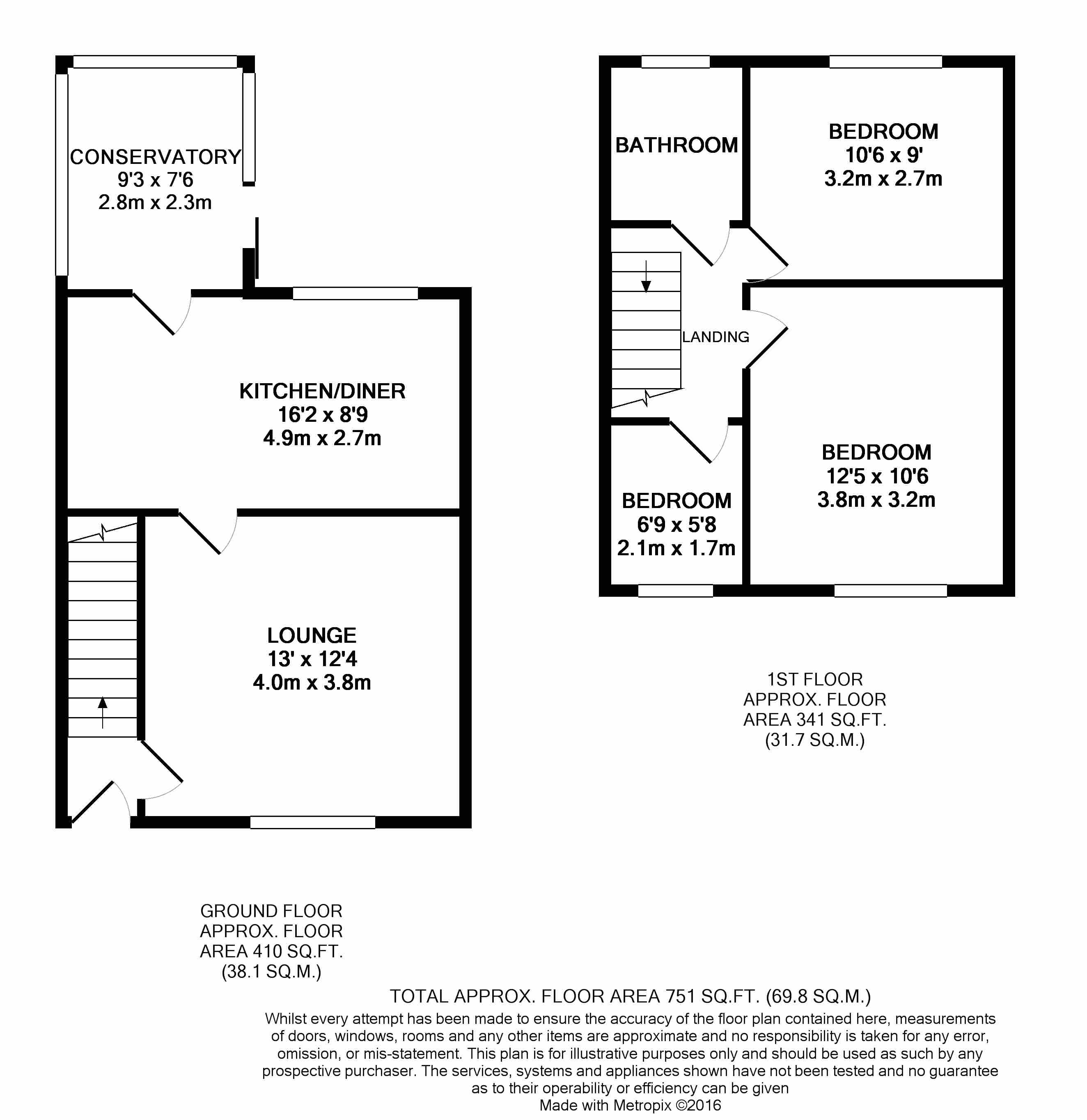 3 Bedrooms Town house for sale in Beacon Grove, Wibsey, Bradford BD6