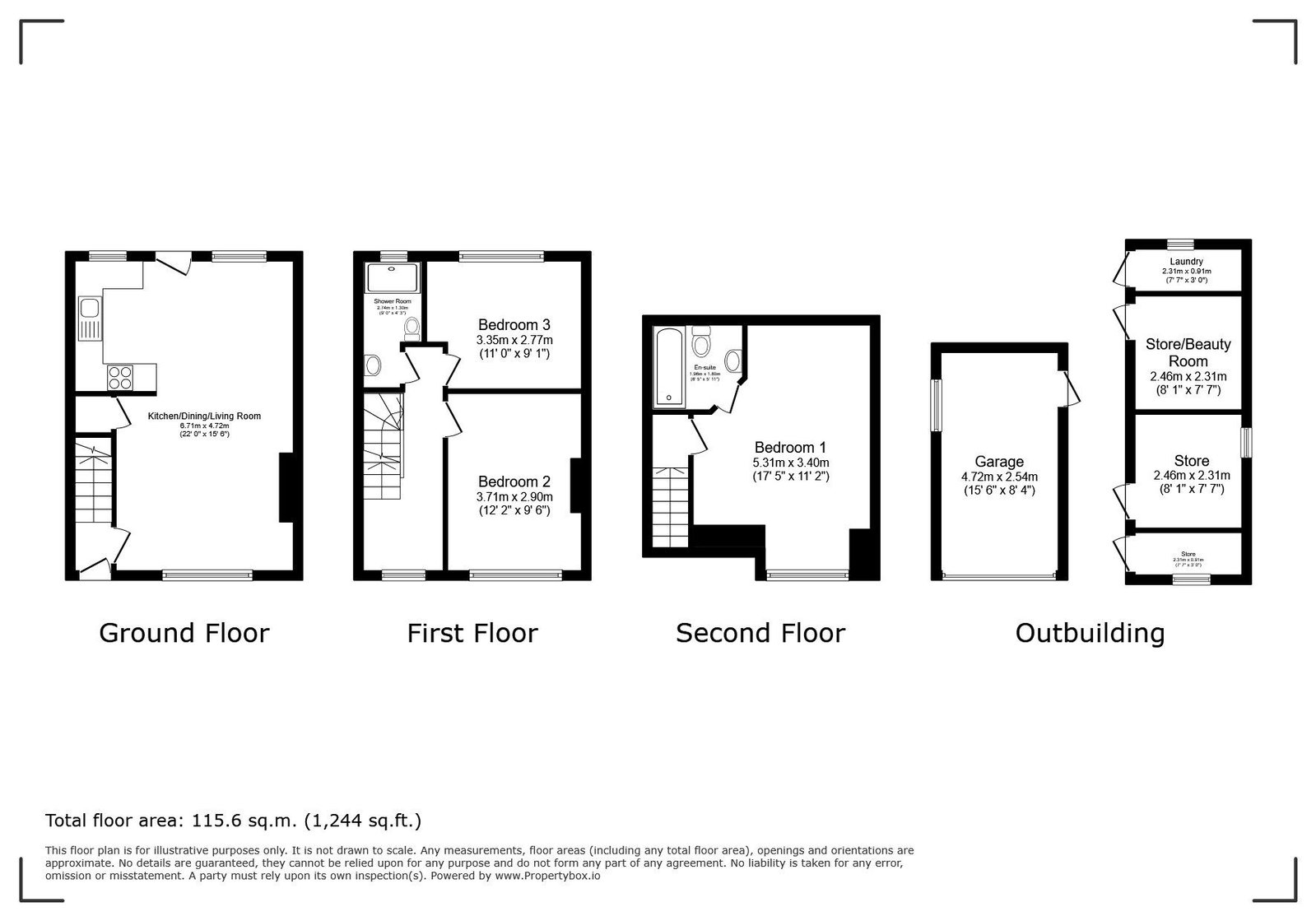 Nuthurst Road, Horsham floorplan