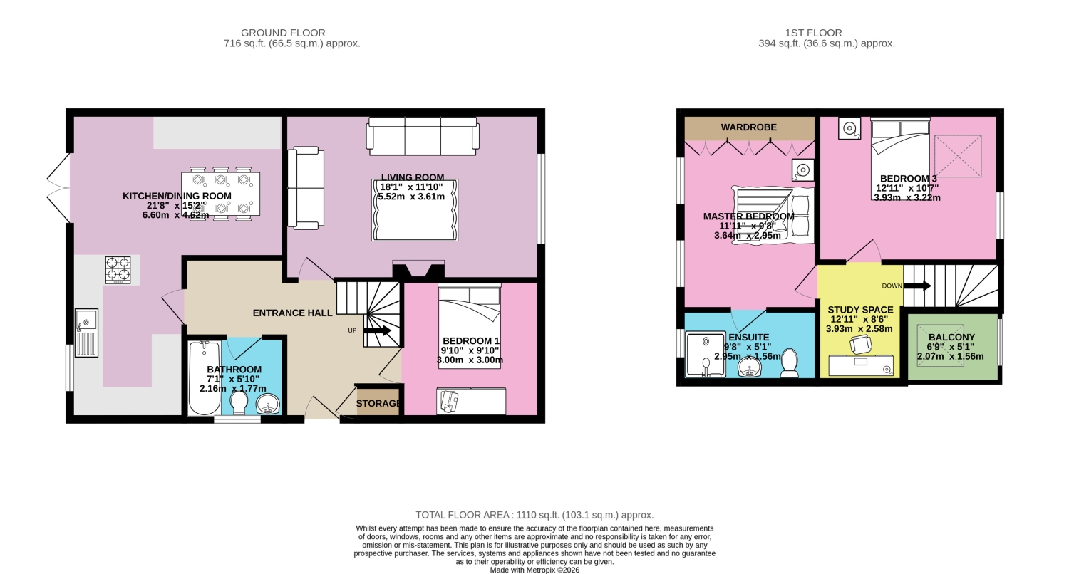 ts13 4jn, 2 Boulby Drive, Saltburn floorplan