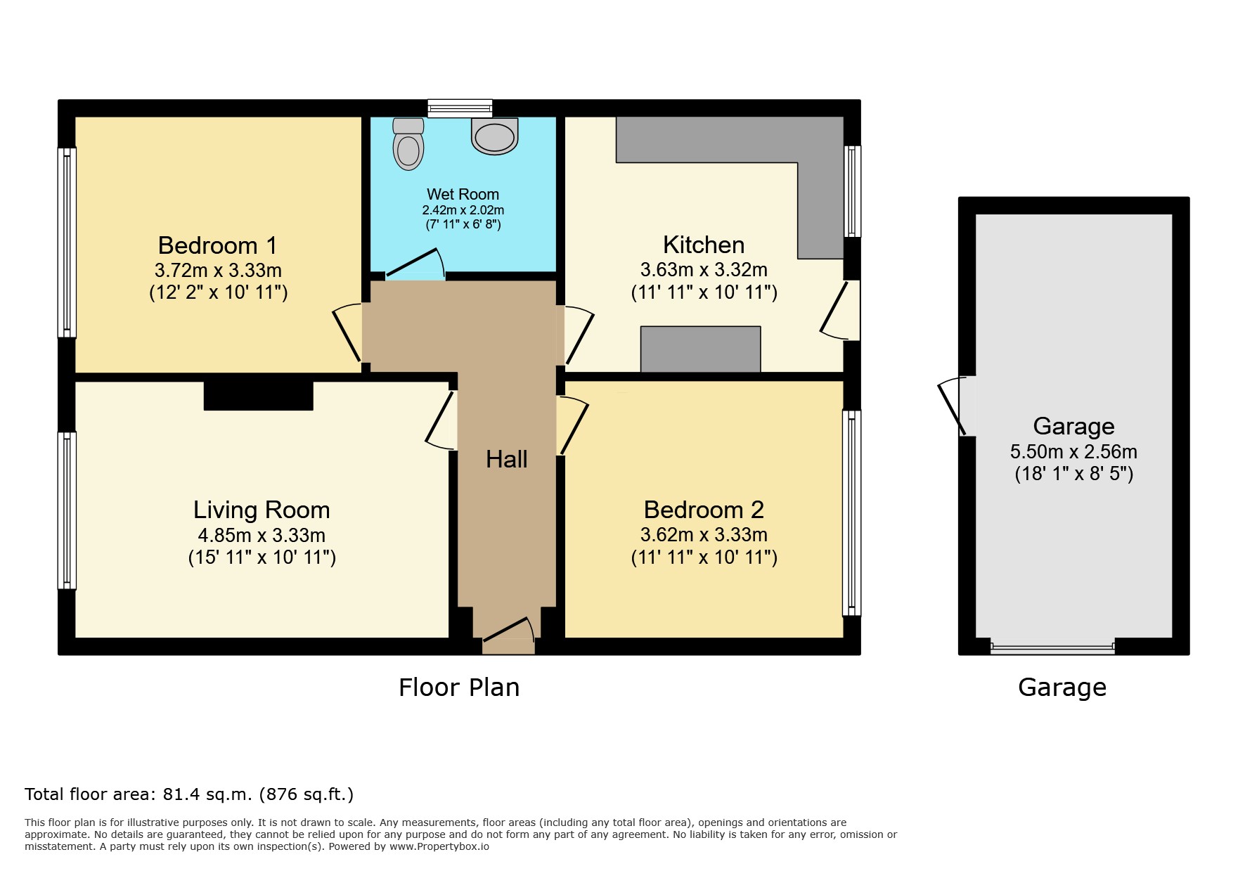88 Arnolds Crescent, Leicester floorplan