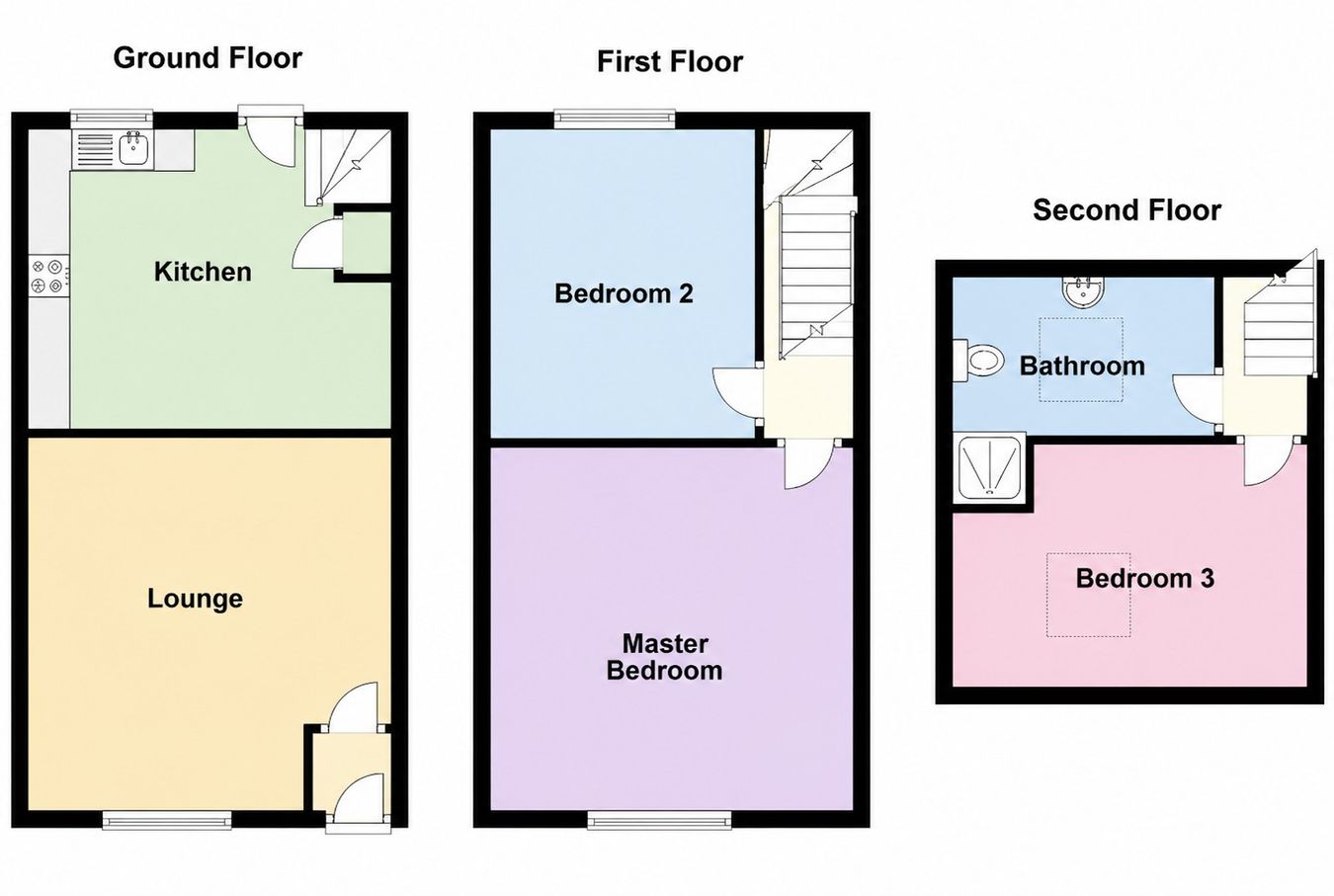 24, Whalley Road, Bury floorplan
