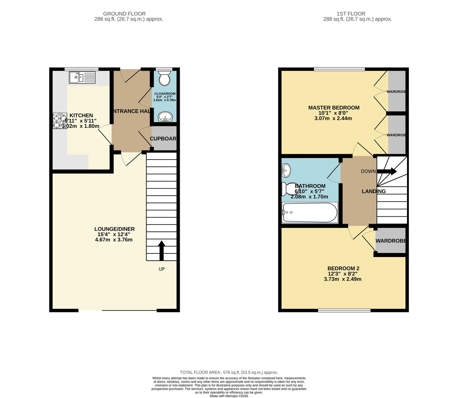 64, Ferndale, Peterborough floorplan