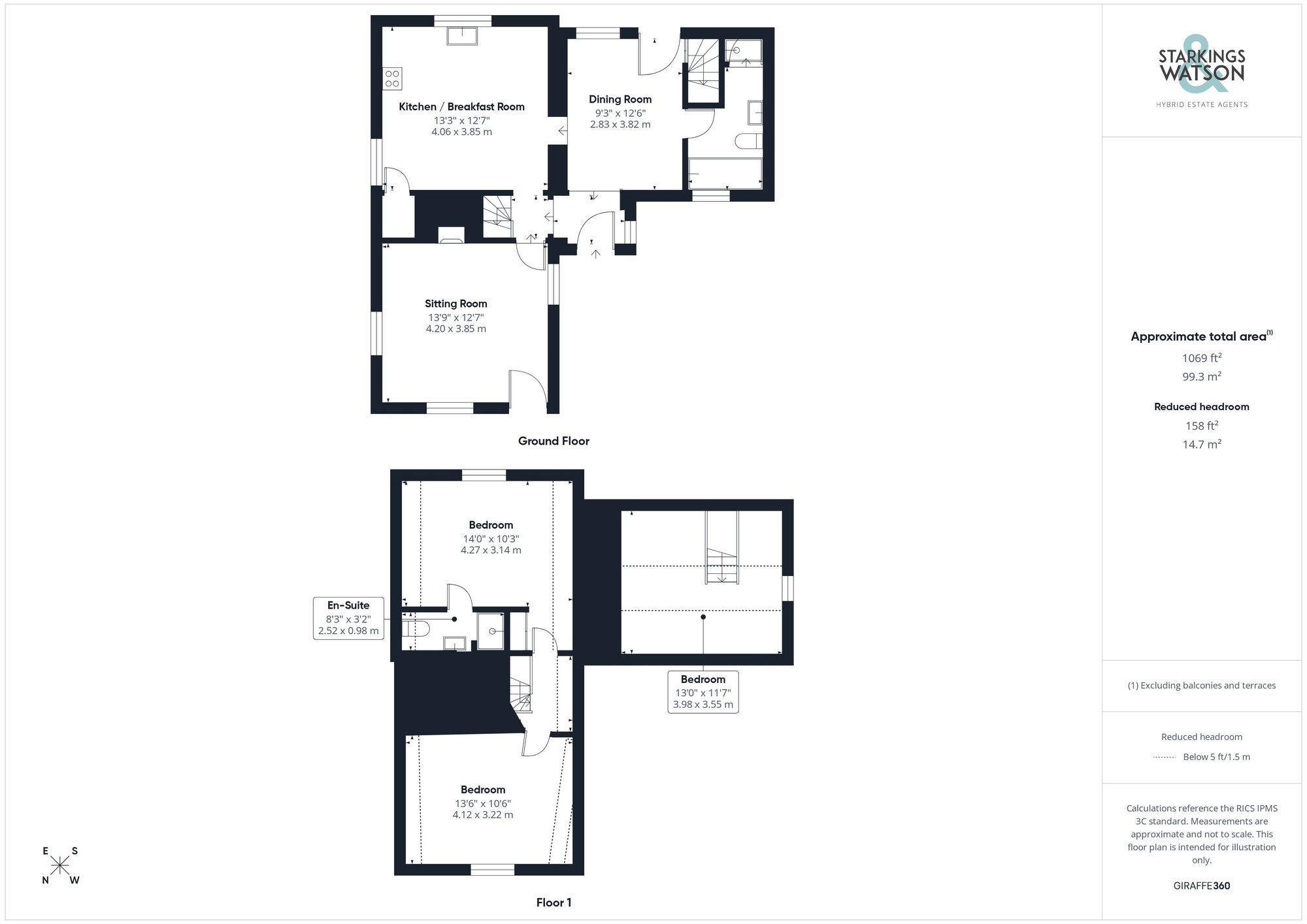 The Lodge Harleston Road, Eye floorplan
