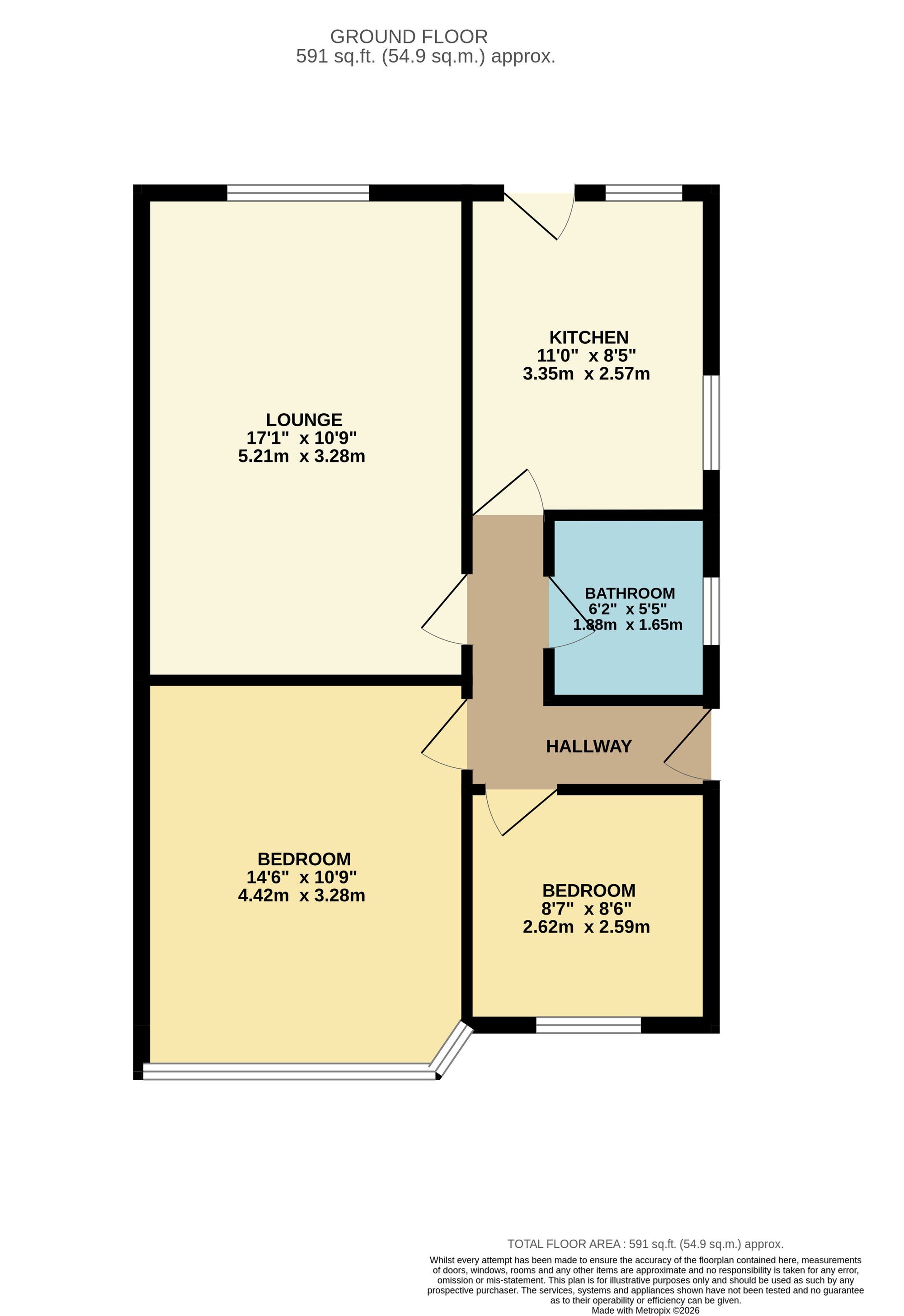 36 Lords Stile Lane, Bolton floorplan