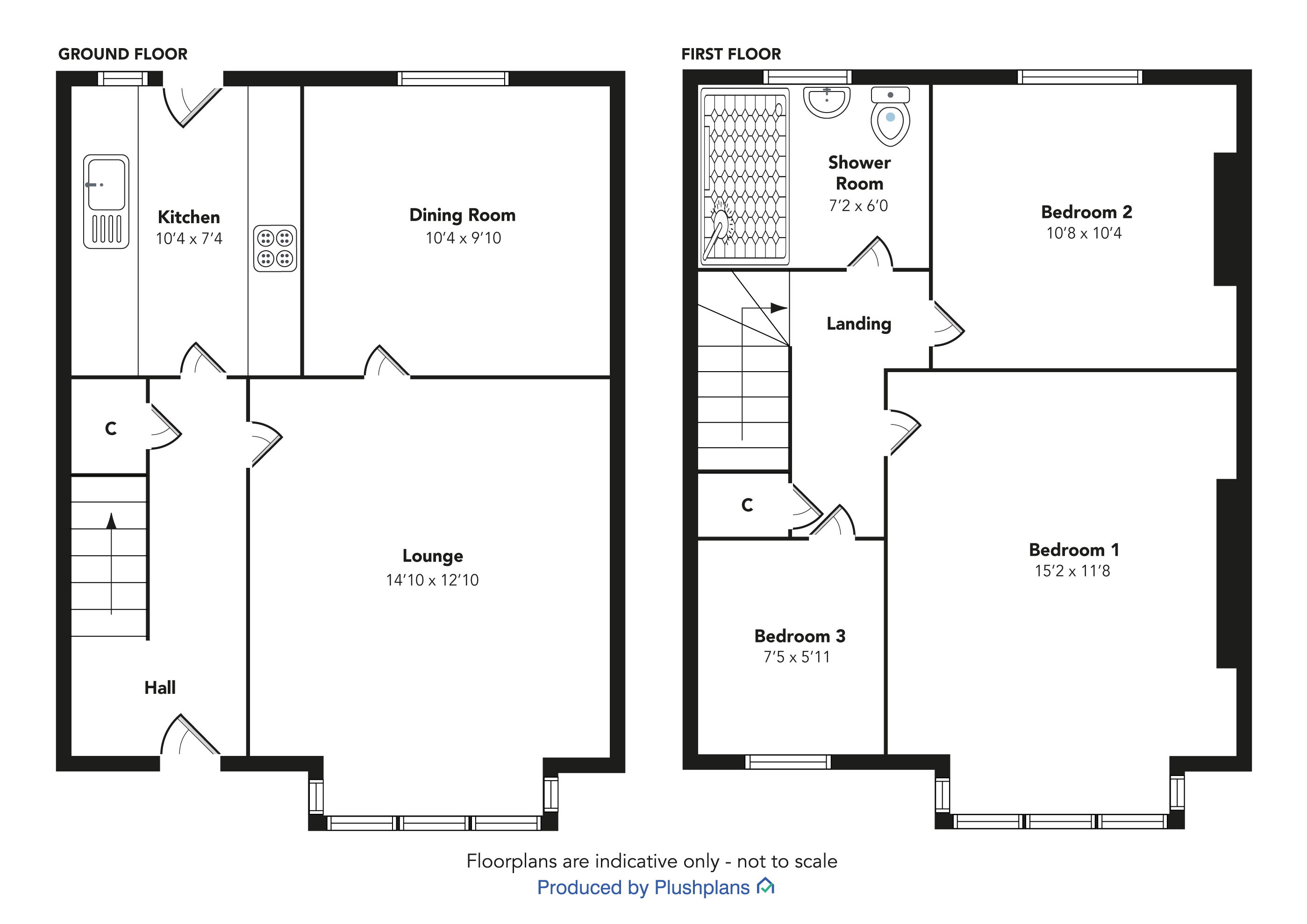21, Wright Street, Paisley floorplan