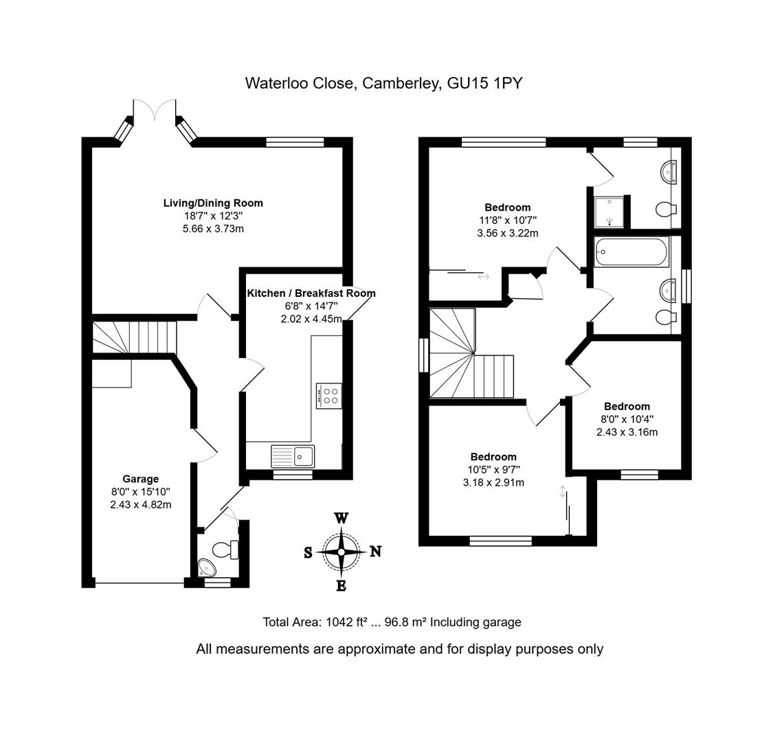 10, Waterloo Close, Camberley floorplan
