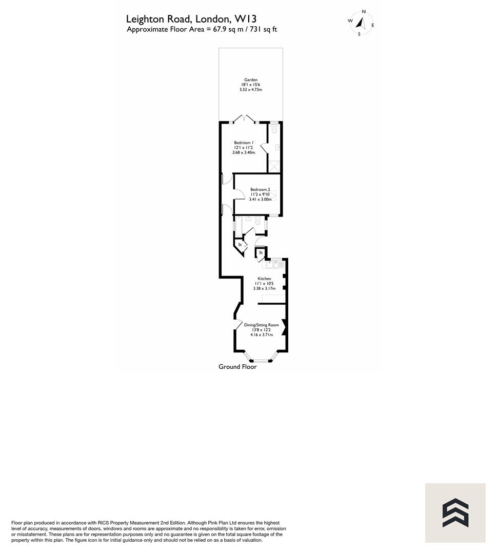 Leighton Road, West Ealing floorplan