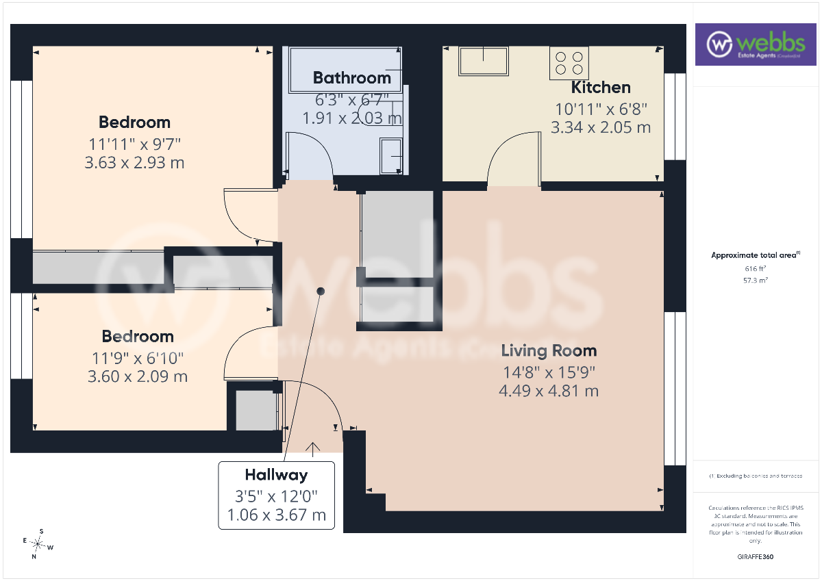 26 Inglewood, Croydon floorplan