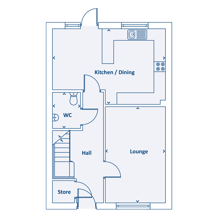 "The Redmire" at Harborough Avenue, Sheffield S2, 4 bedroom property