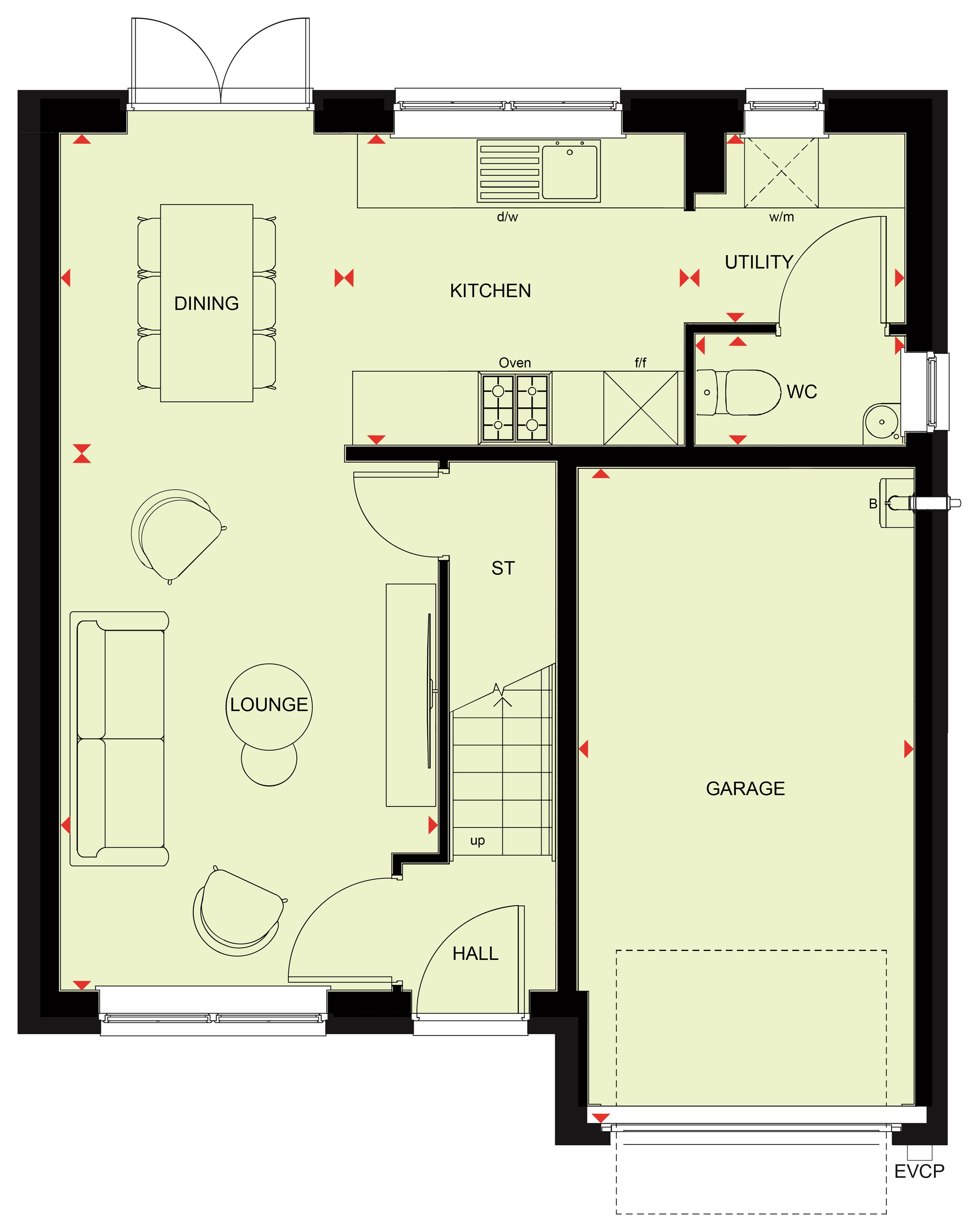 Crediton Road, Okehampton floorplan