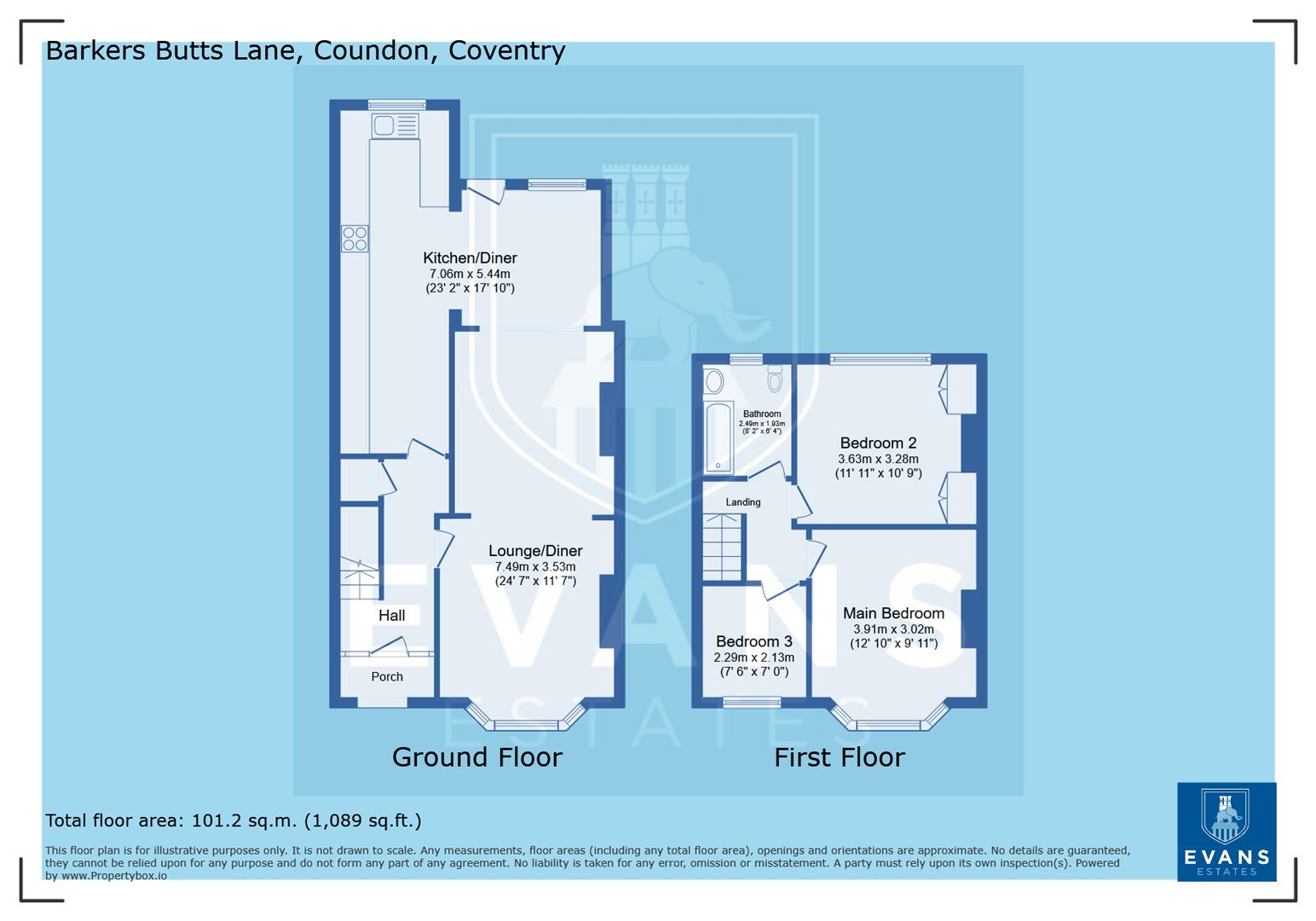 33, Barkers Butts Lane, Coventry floorplan