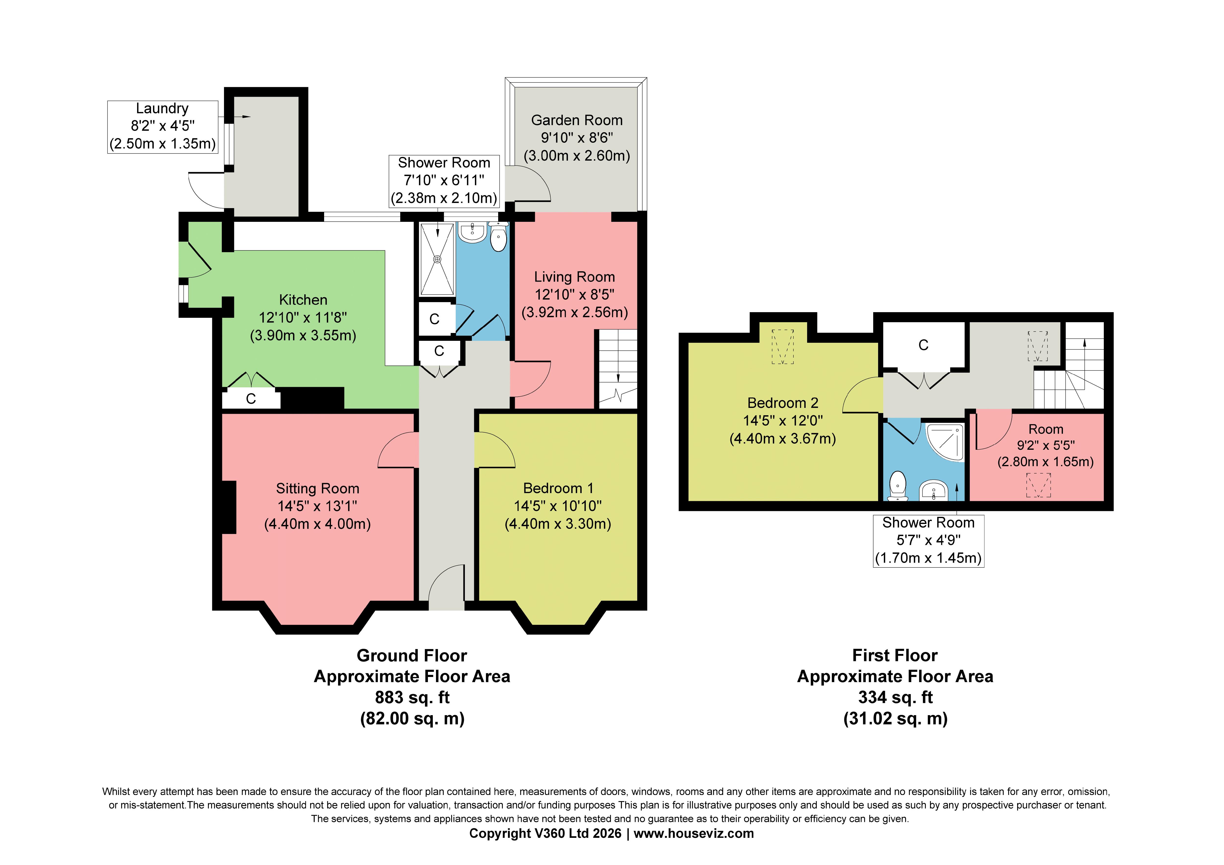Whernside, Whitby Road, Pickering floorplan