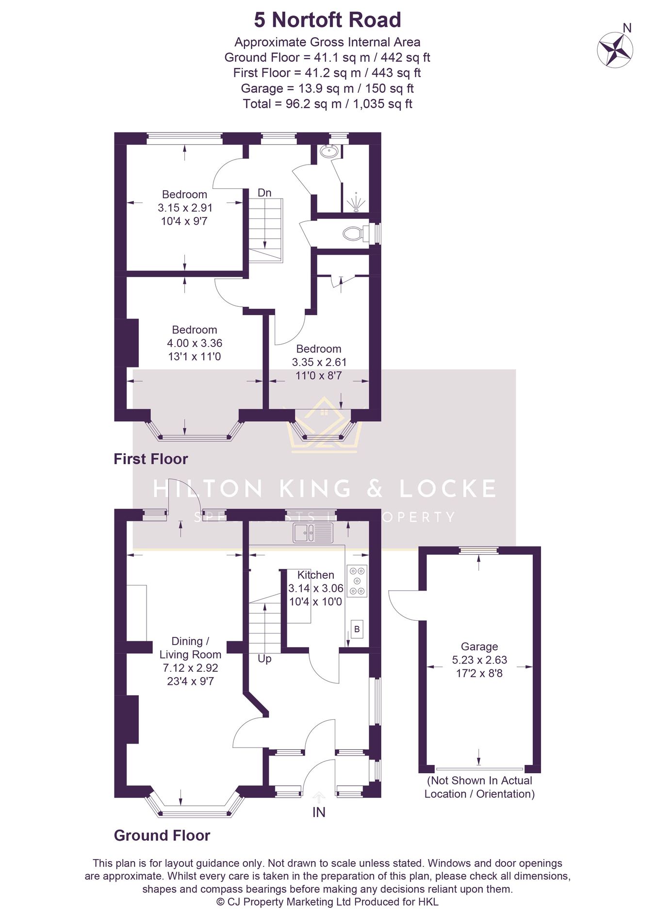 5, Nortoft Road, Gerrards Cross floorplan