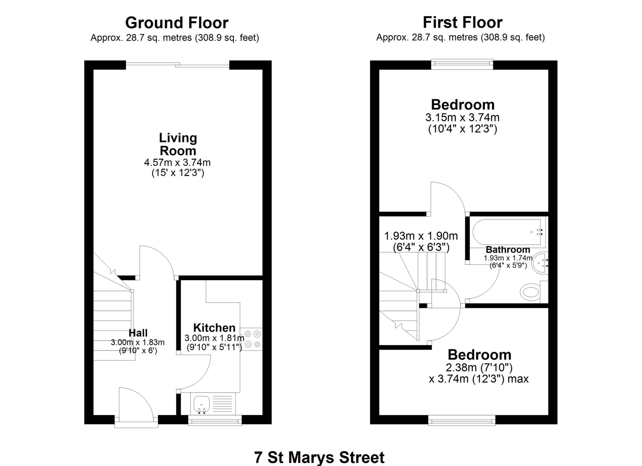 7, St Marys Street, Manchester floorplan