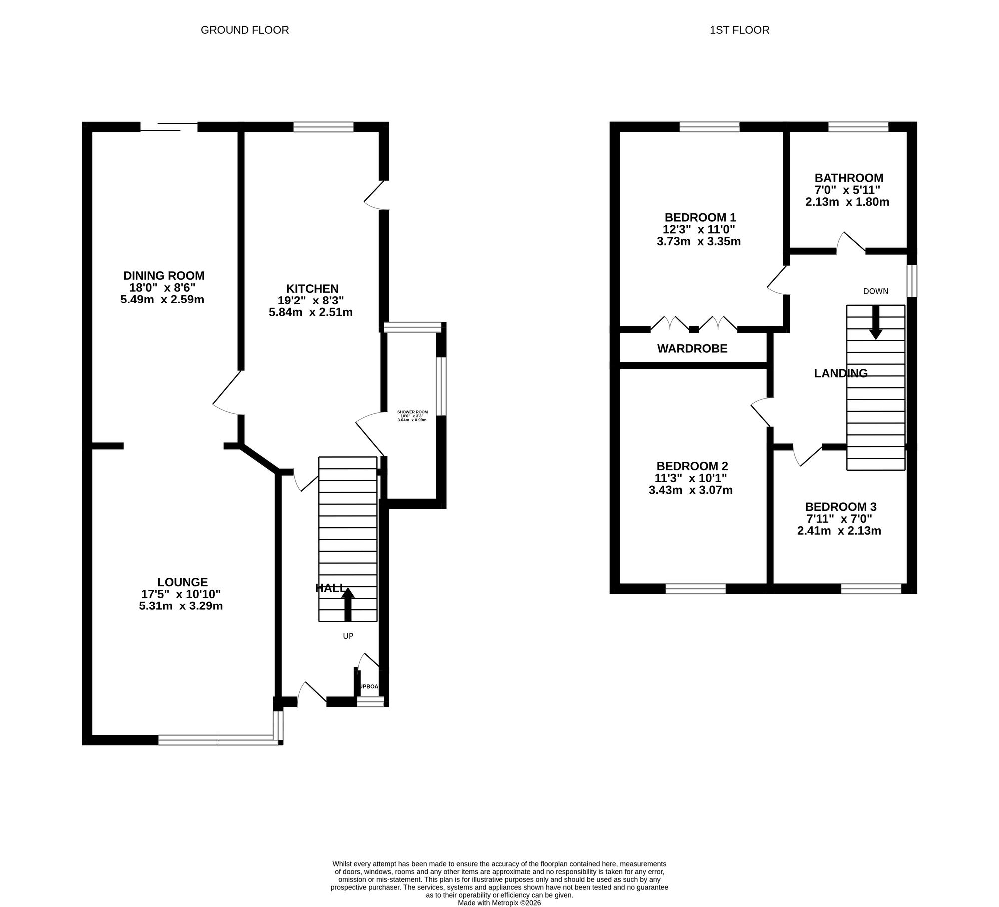 35 Horndean Avenue, Wigston floorplan
