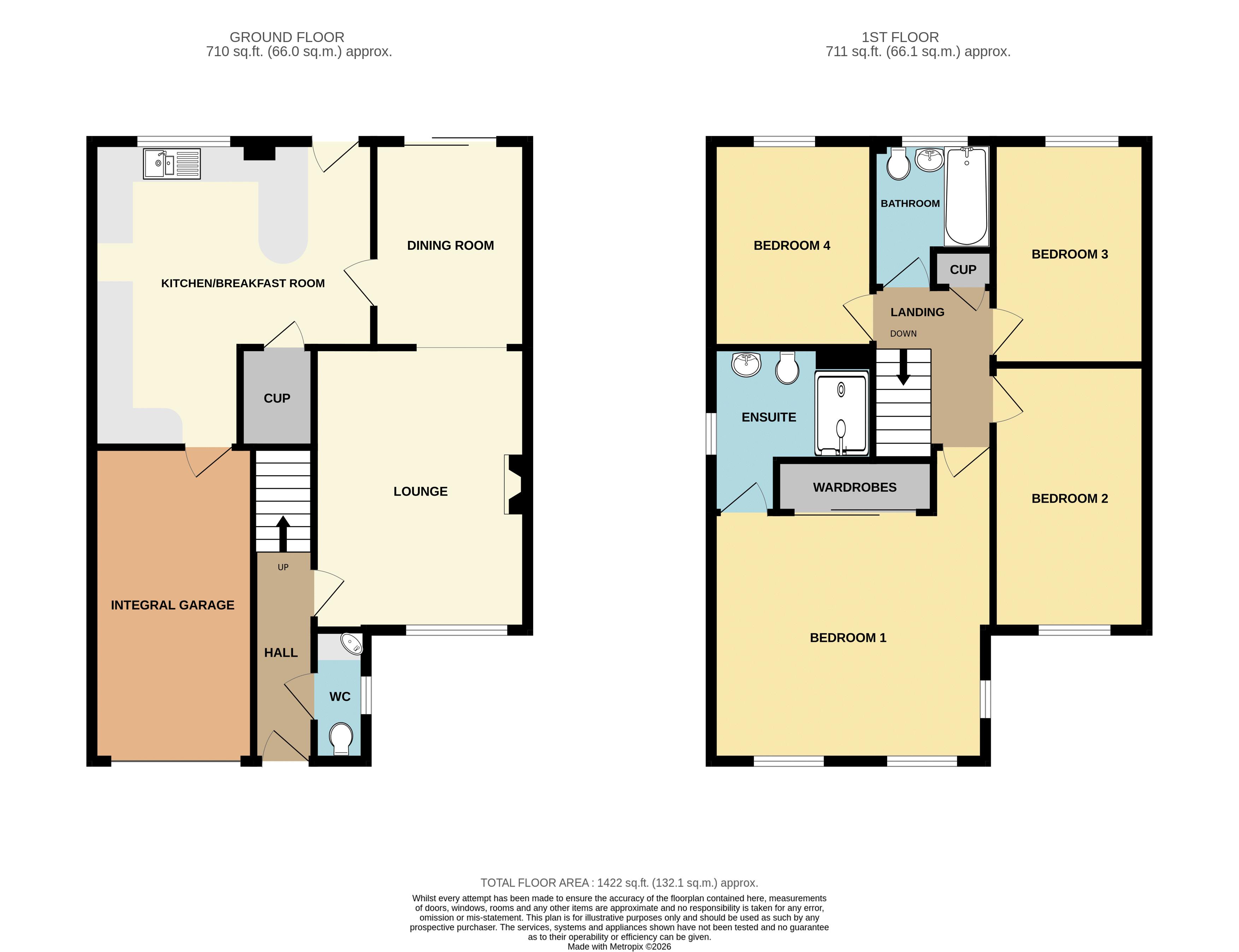 9, Churchward Road, Weston-Super-Mare floorplan